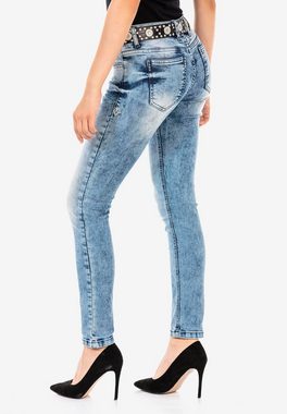 Cipo & Baxx Slim-fit-Jeans im modernen Look