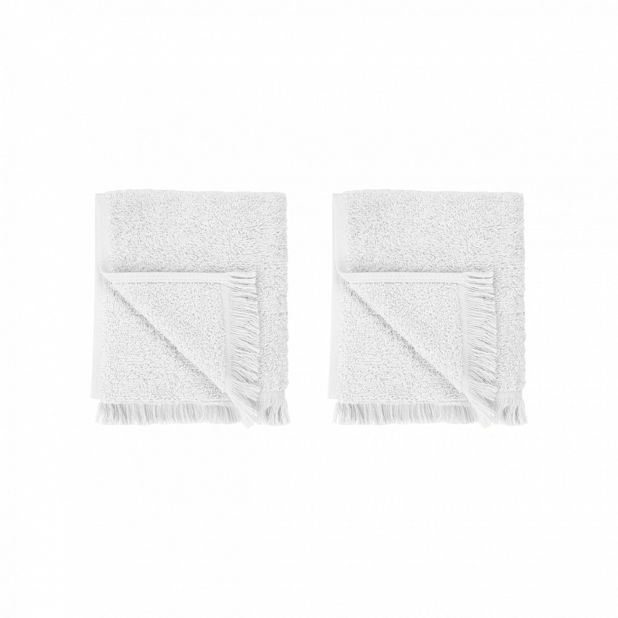 blomus Gästehandtücher -FRINO- 2er Set Luxuriöse Gästehandtücher mit Franse günstig online kaufen