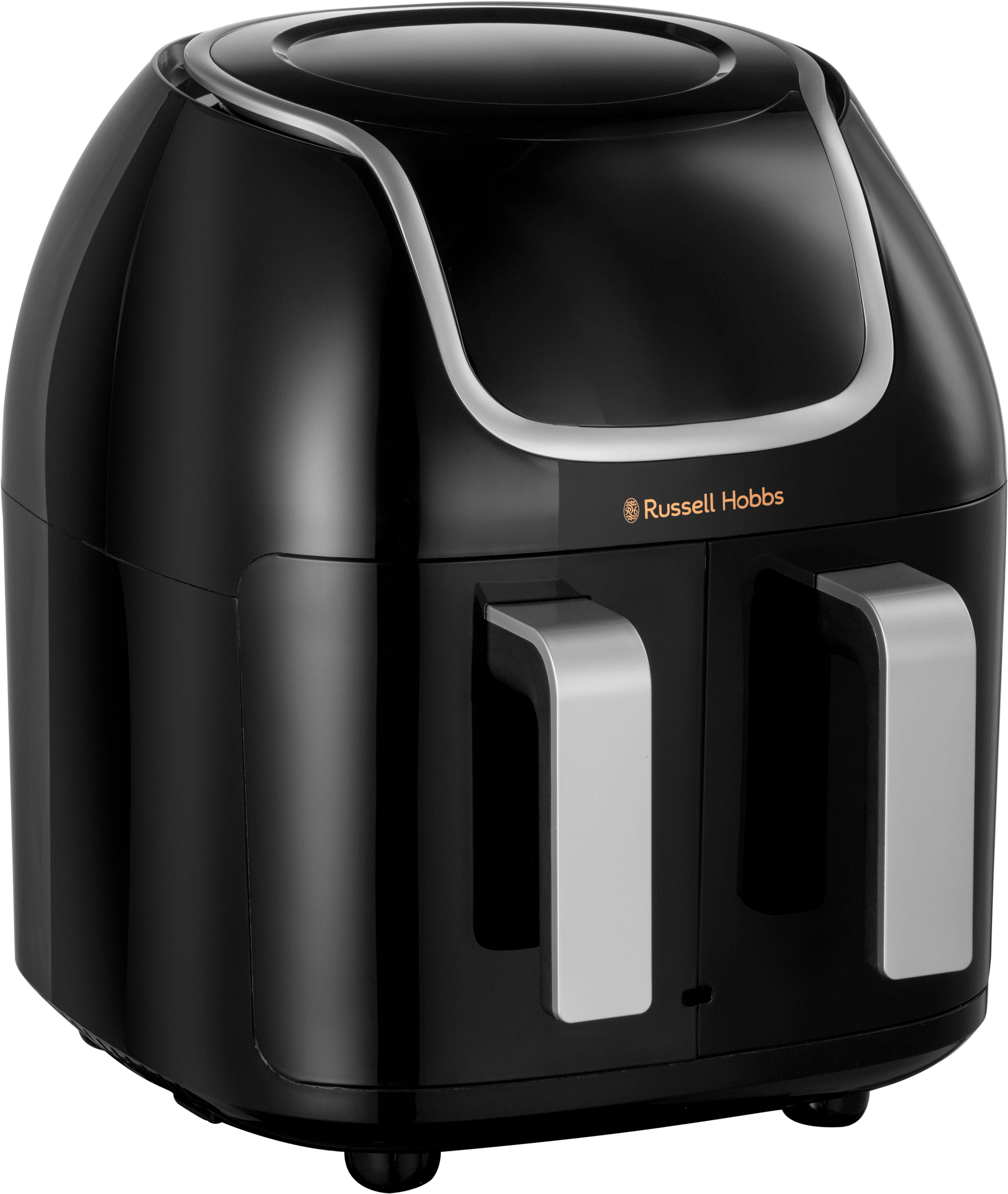 RUSSELL HOBBS Heißluftfritteuse 27290-56 SatisFry Snappi Dual Basket, 1700  W, Mit gutem Gewissen kochen - wenig oder kein Öl erforderlich