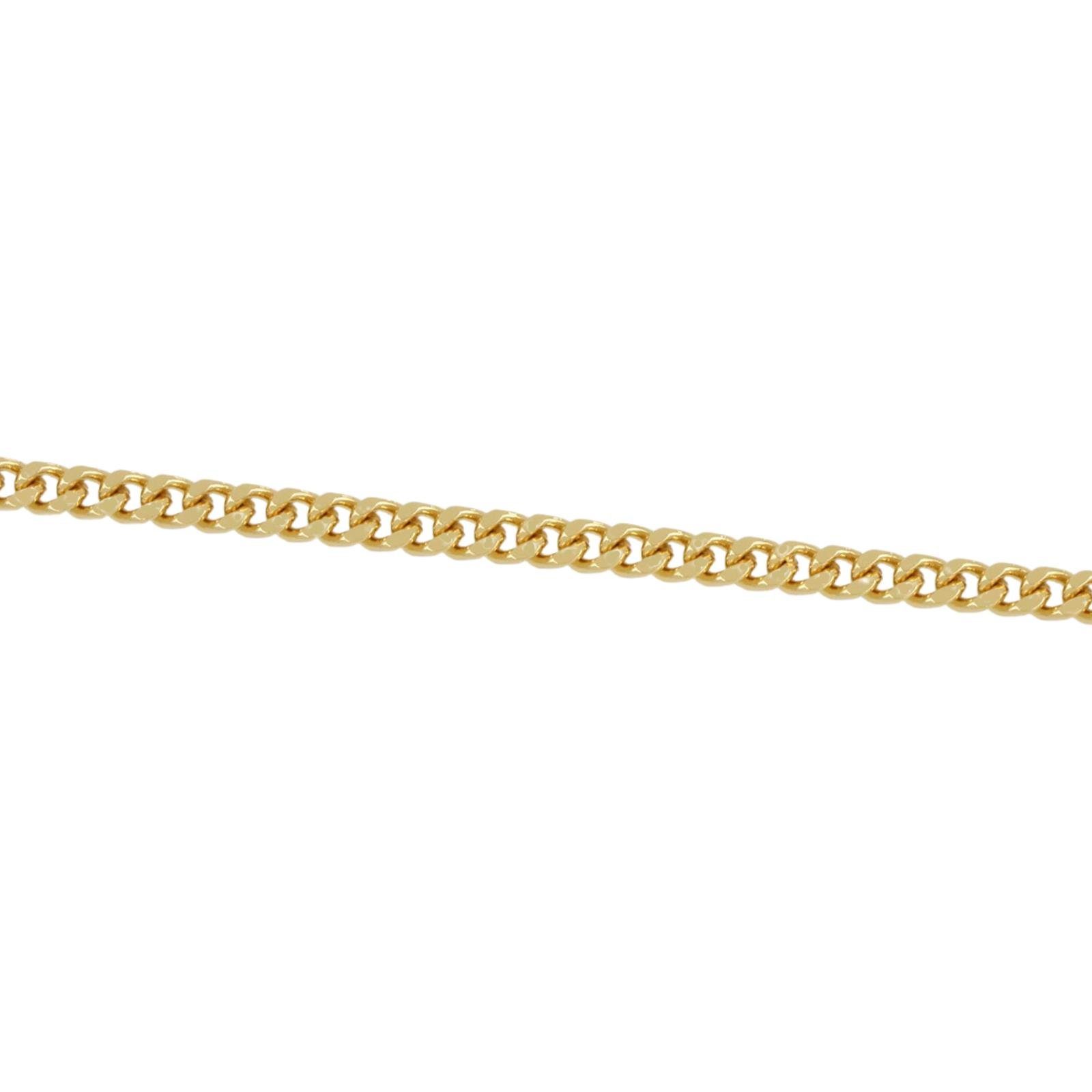 Tony Fein Made Goldkette 3 Herren Vergoldet Italy 585 in und mm, Panzerkette für Damen