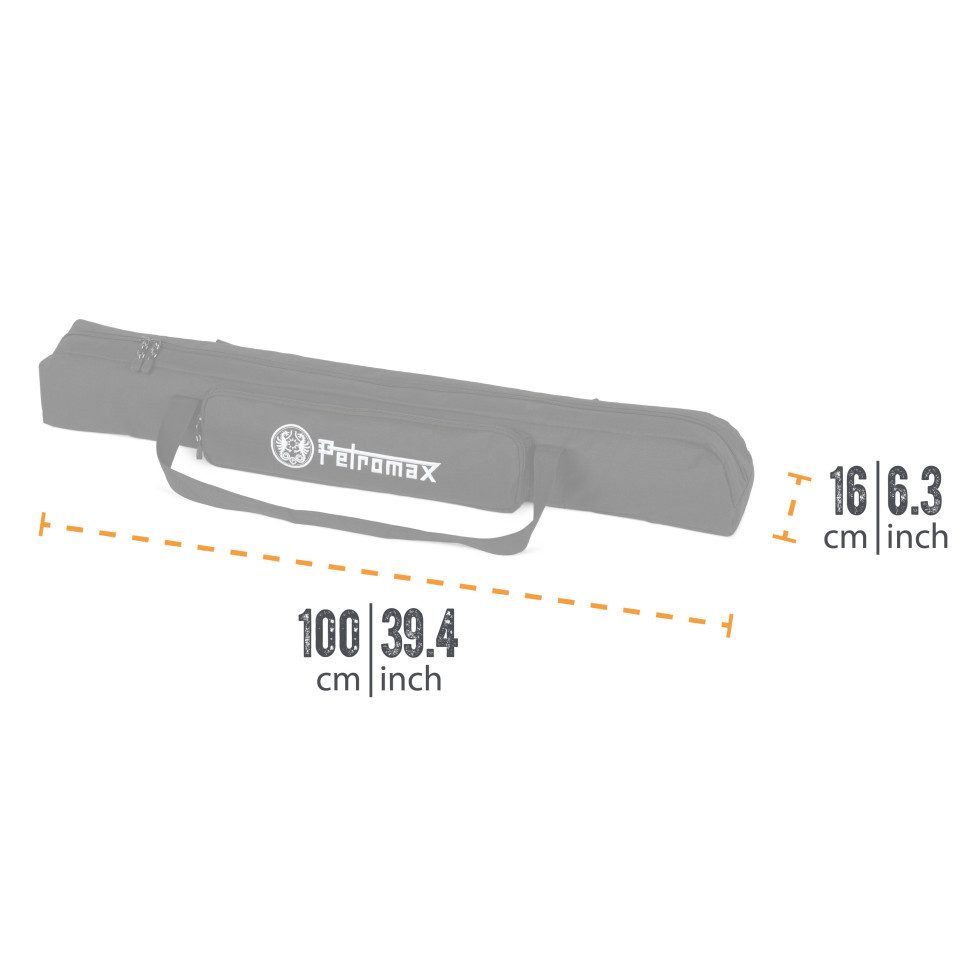 Petromax Grillabdeckhaube Petromax Transporttasche Dreibein d1 Ripstop