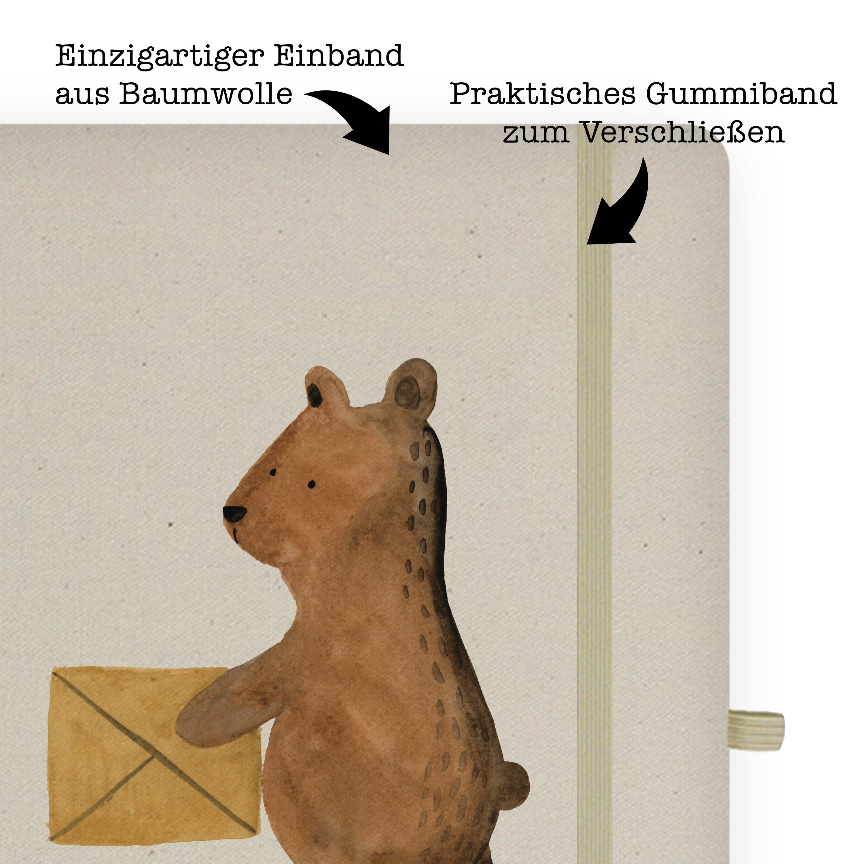Mrs. & Zuhause Bä Notizbuch Mr. Teddybär, - Adressbuch, Teddy, Geschenk, - Bär Panda Transparent