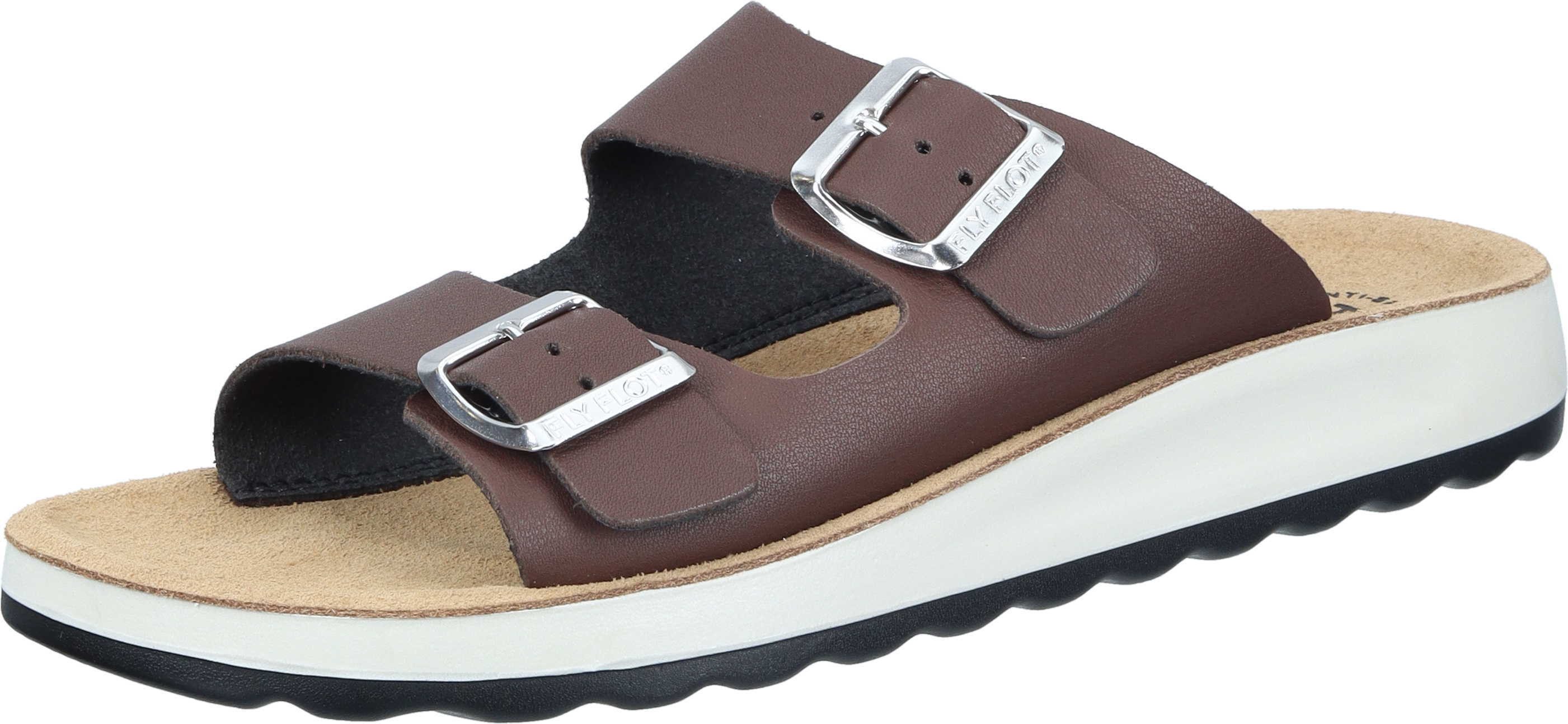 Fly Flot Pantoletten Pantolette aus echtem günstig online kaufen