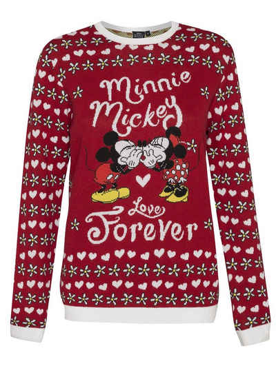 Disney Strickpullover »Mickey & Minnie Mouse Minnie Mouse Love Forever«