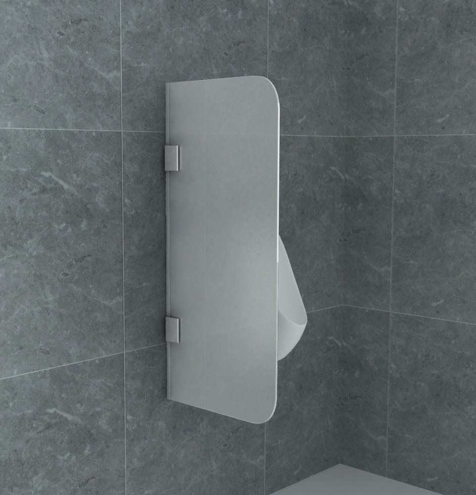 Aloni Urinal CR-W001, (einzel, 1-tlg), ESG-Sicherheitsglas mit Nano-Beschichtung