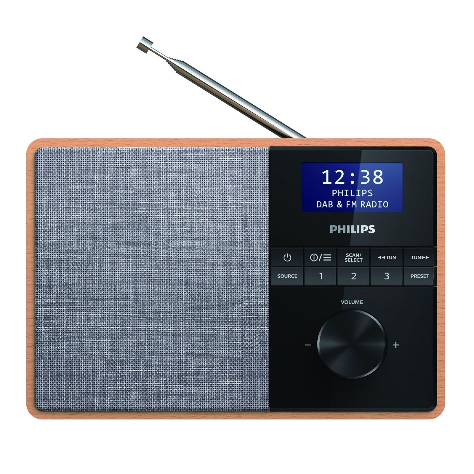 Philips R5505 Küchen-Radio Digitalradio (DAB) (5 W)