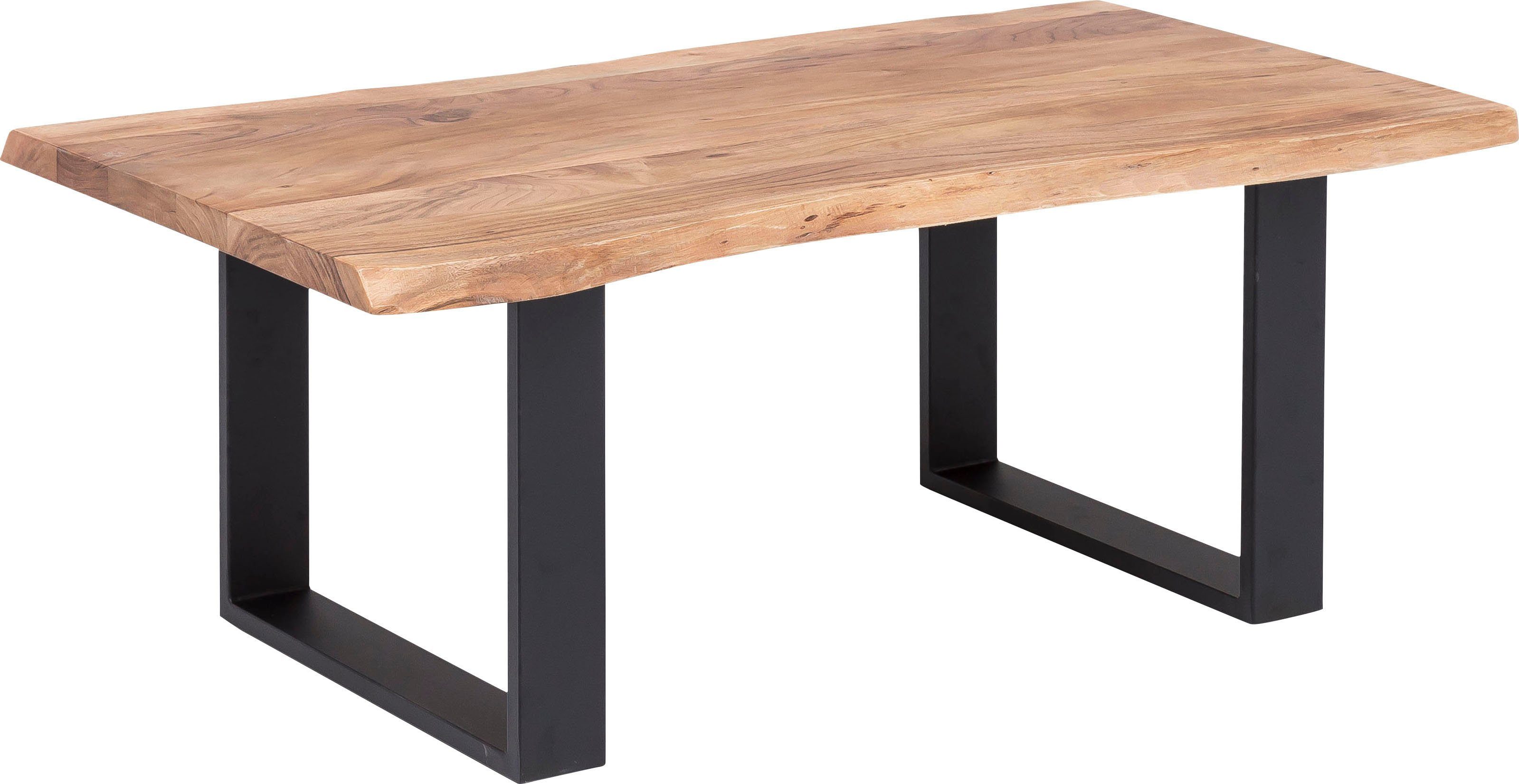 Home affaire Couchtisch Manhattan, Akazie vollmassiv lackiert
