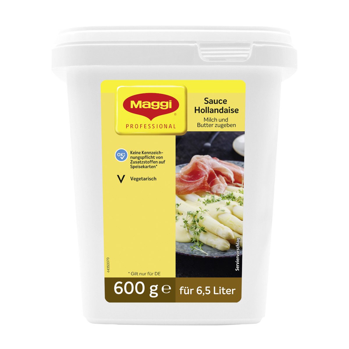 MAGGI Saucen, Maggi Professional Sauce Hollandaise ohne Konservierungsstoffe 600g