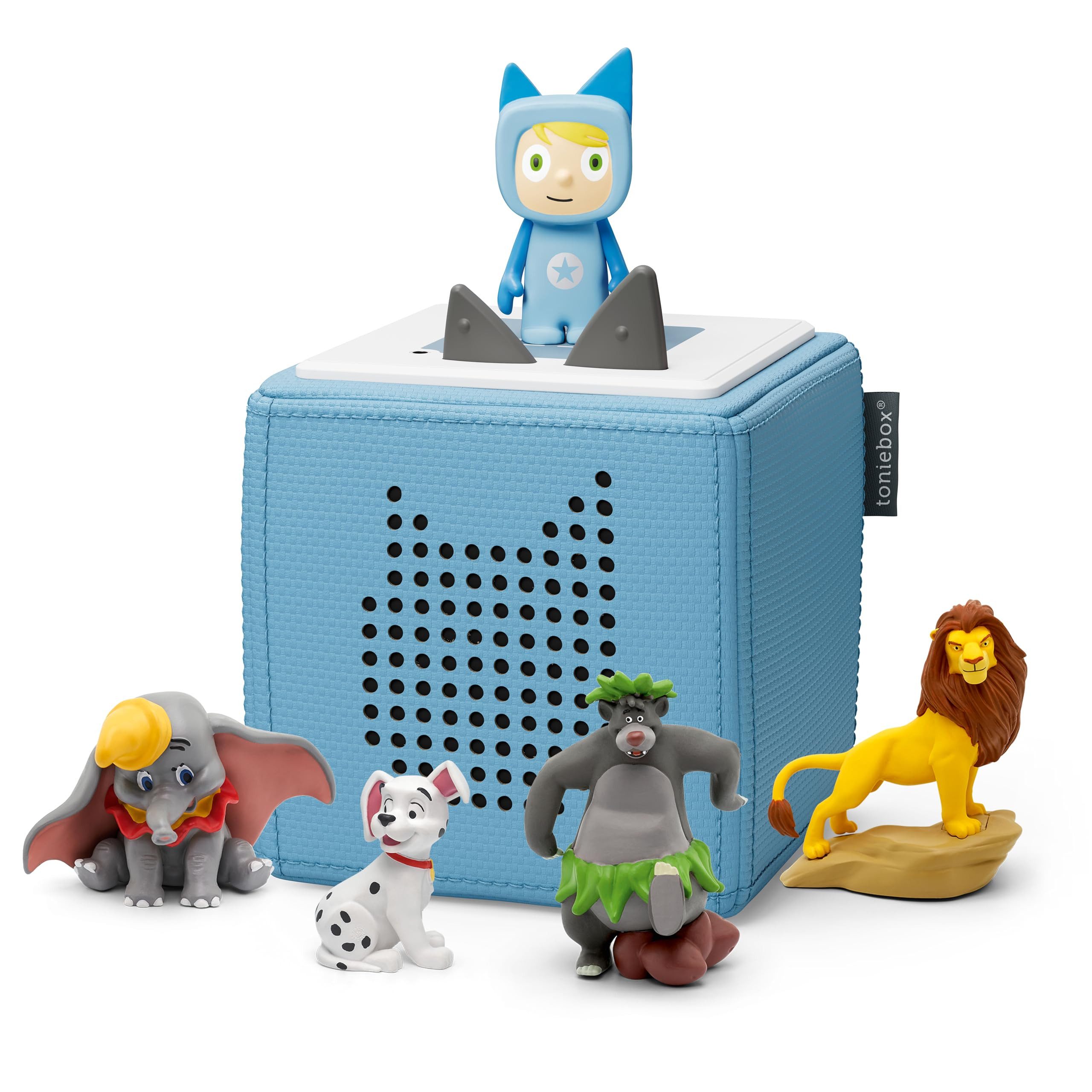 tonies Toniebox Extrapack Starterset Blau + Kreativtonie + 4 Disney