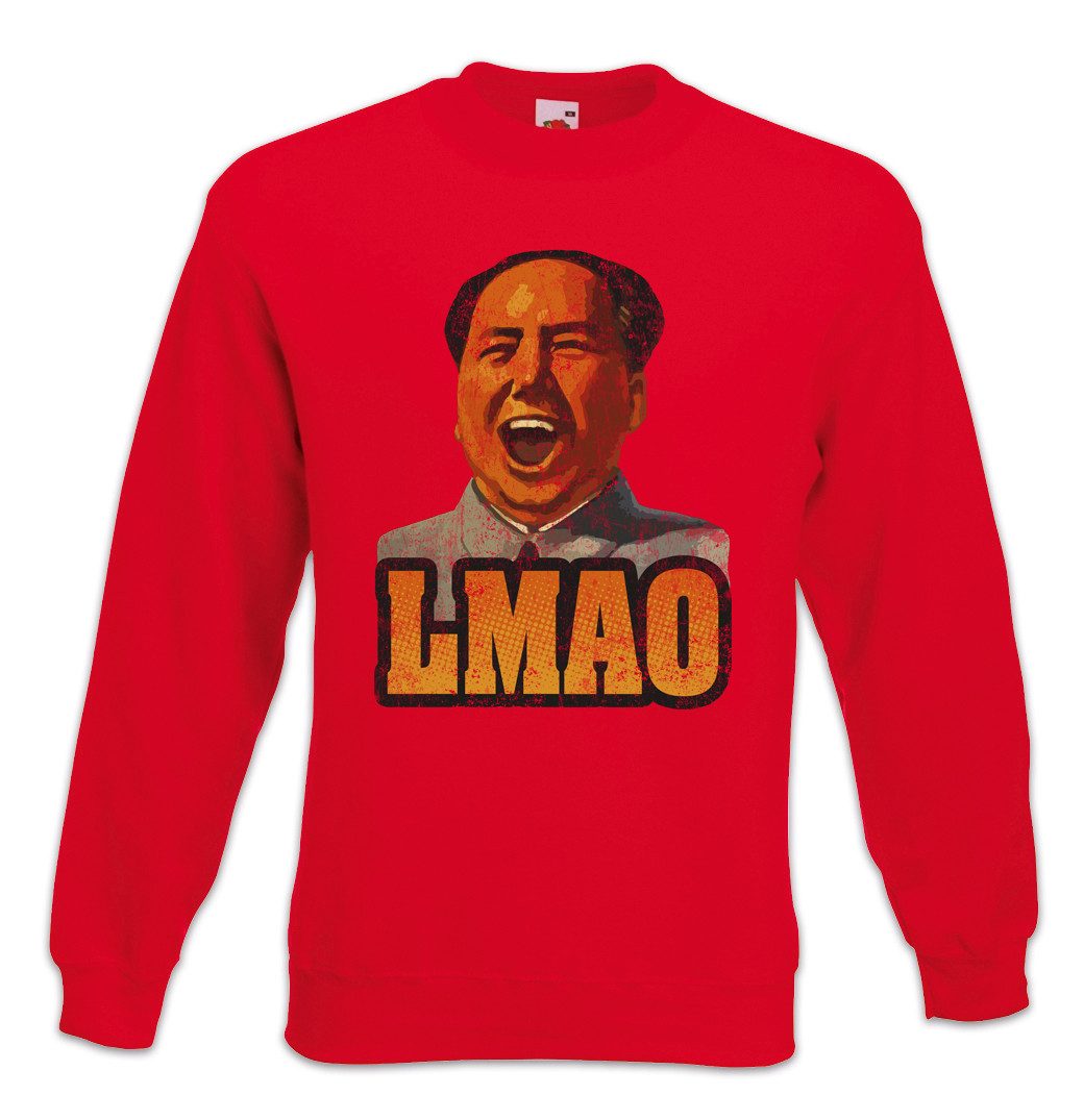 Sweatshirt LMAO Sweatshirt Geek Nerd Mao Cat Cats Tse-Tung Sozialist Kommunist