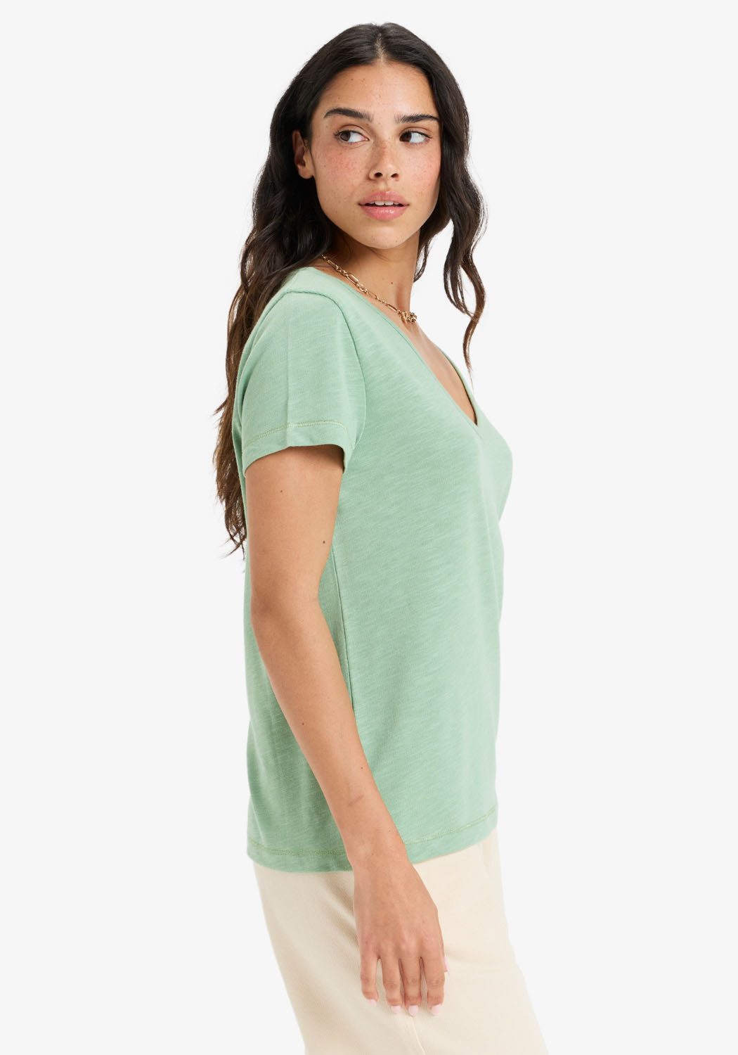 Roxy T-Shirt IS FLOWING TOP V günstig online kaufen