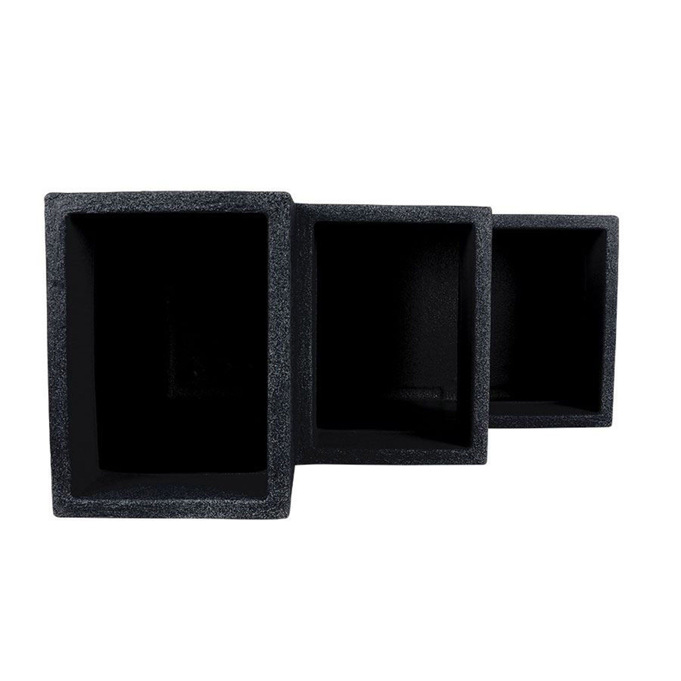 Spetebo Pflanzentreppe Kunststoff Blumentreppe in anthrazit - 60 x 59 cm