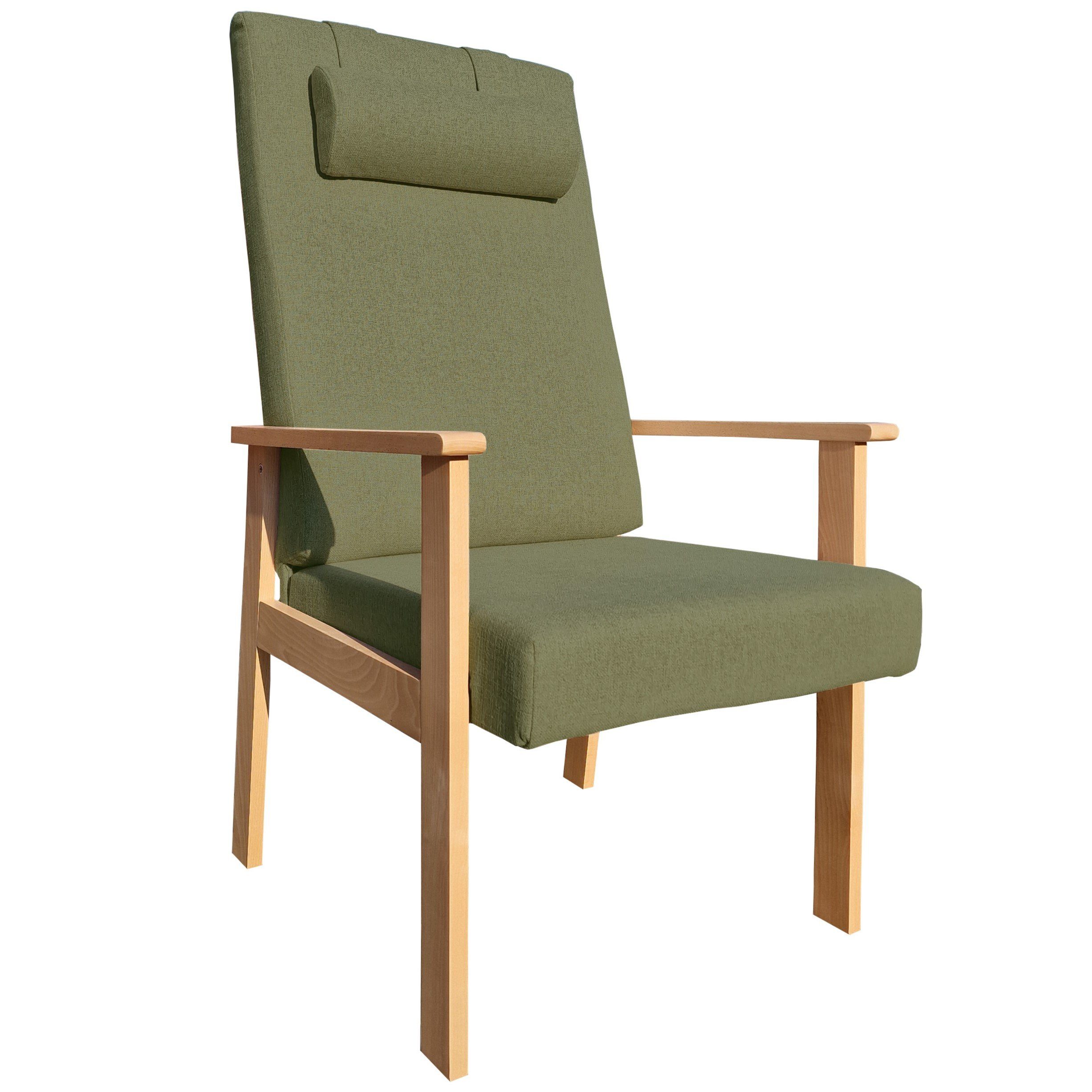 einrichtungsdesign24 Esszimmersessel Wohnzimmer Esszimmersessel Seniorenses günstig online kaufen