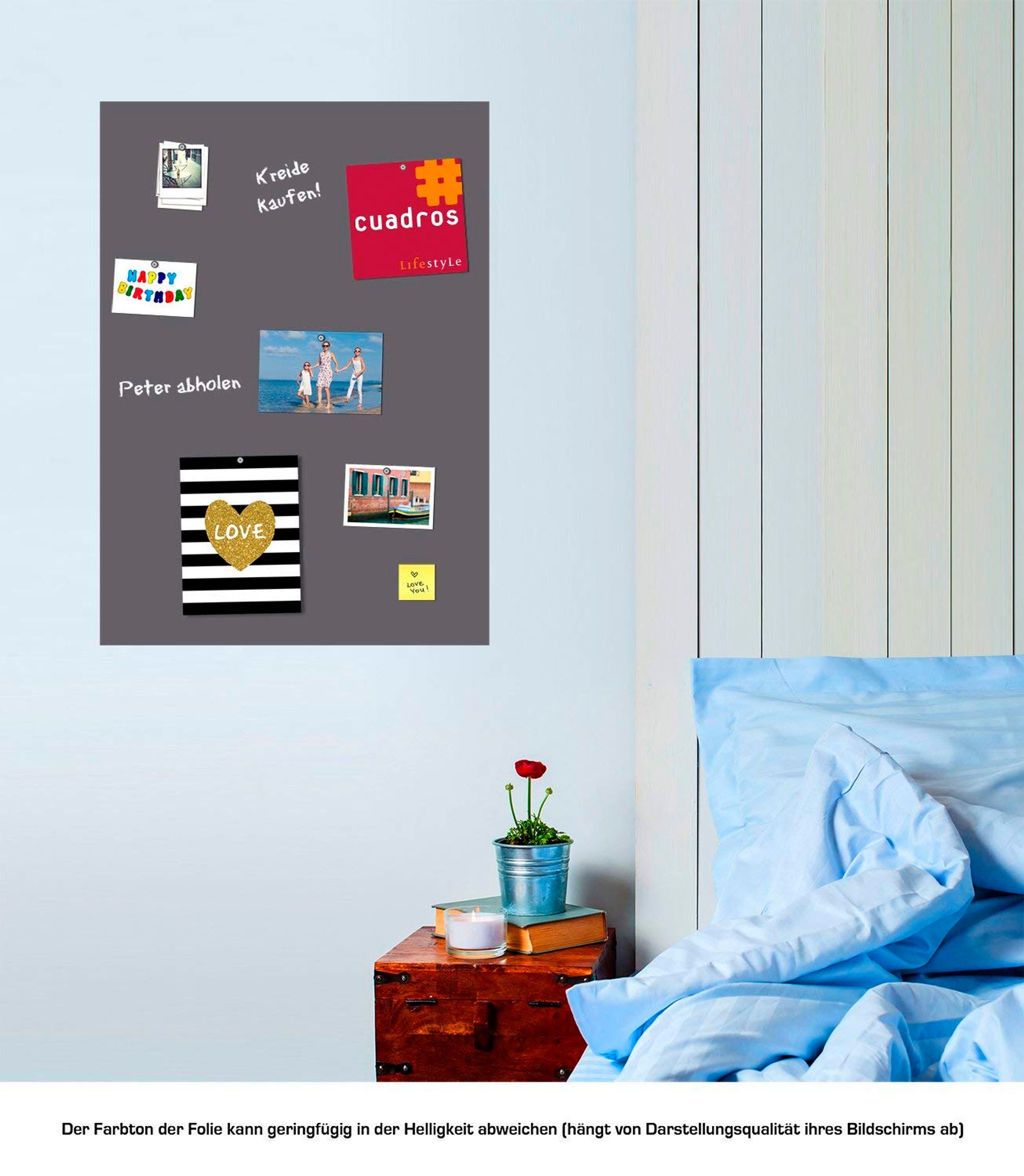 queence Magnetfolie "Magnetische Tafelfolie" Tafel-Wandtafelfolie-Magnetfol günstig online kaufen