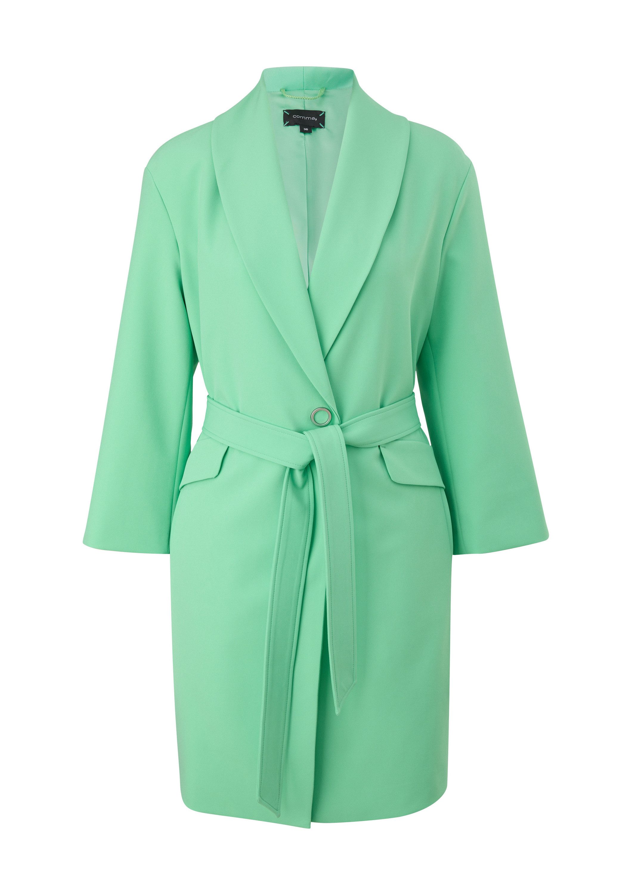 comma Funktionsmantel Outdoor-Mantel Mantel mit Schalkragen