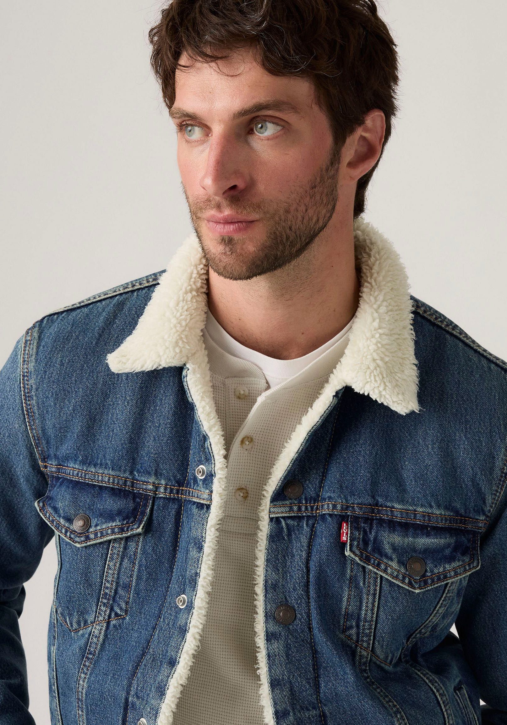 Levi's® Kurzjacke SHERPA mit Sherpa Fütterung