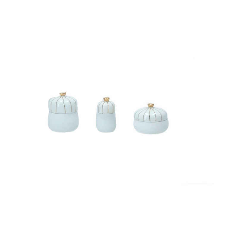 Räder Vorratsdose Living Mini 3er Set 3x4,2 cm, Porzellan, (3-tlg)