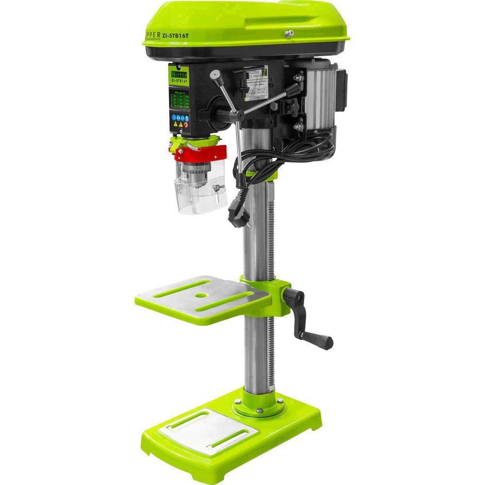 ZIPPER Ständerbohrmaschine Zipper ZI-STB16T Ständerbohrmaschine 630 W Gesamt-Höhe 710 mm 230 V