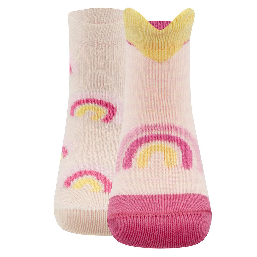 Socken Socken 2er Pack Regenbogen/Herzen