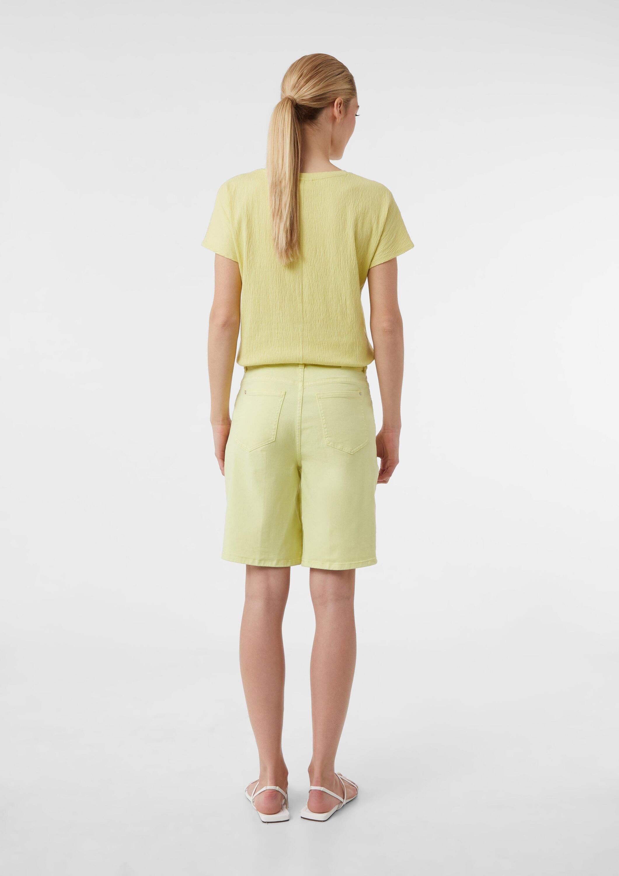 comma Shorts Bermuda Elastische 5-Pocket-Bermuda