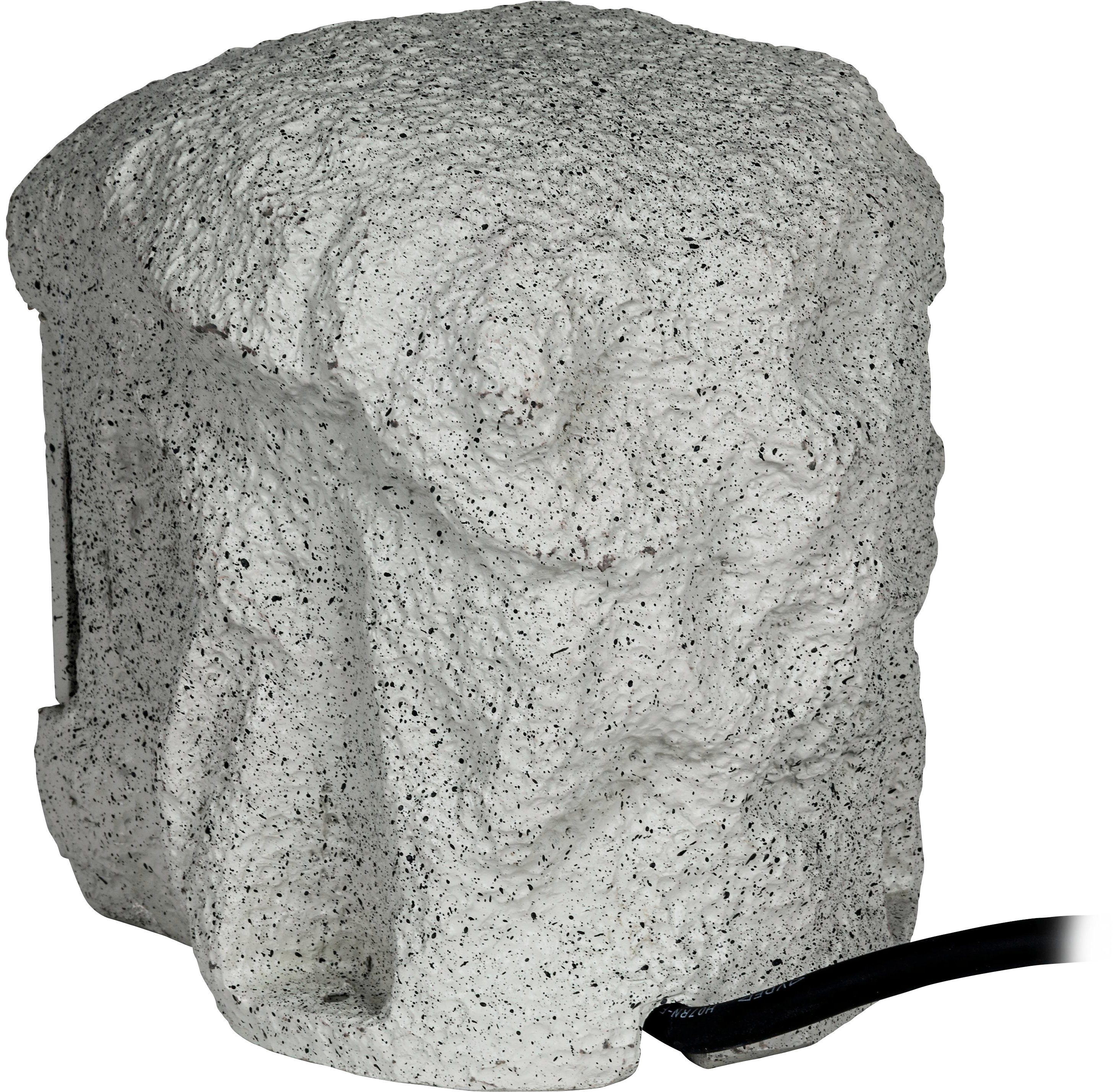 Piedra, HEITRONIC 24-h-Timer Außensteckdose, Steinoptik, eingebauter Gartensteckdose