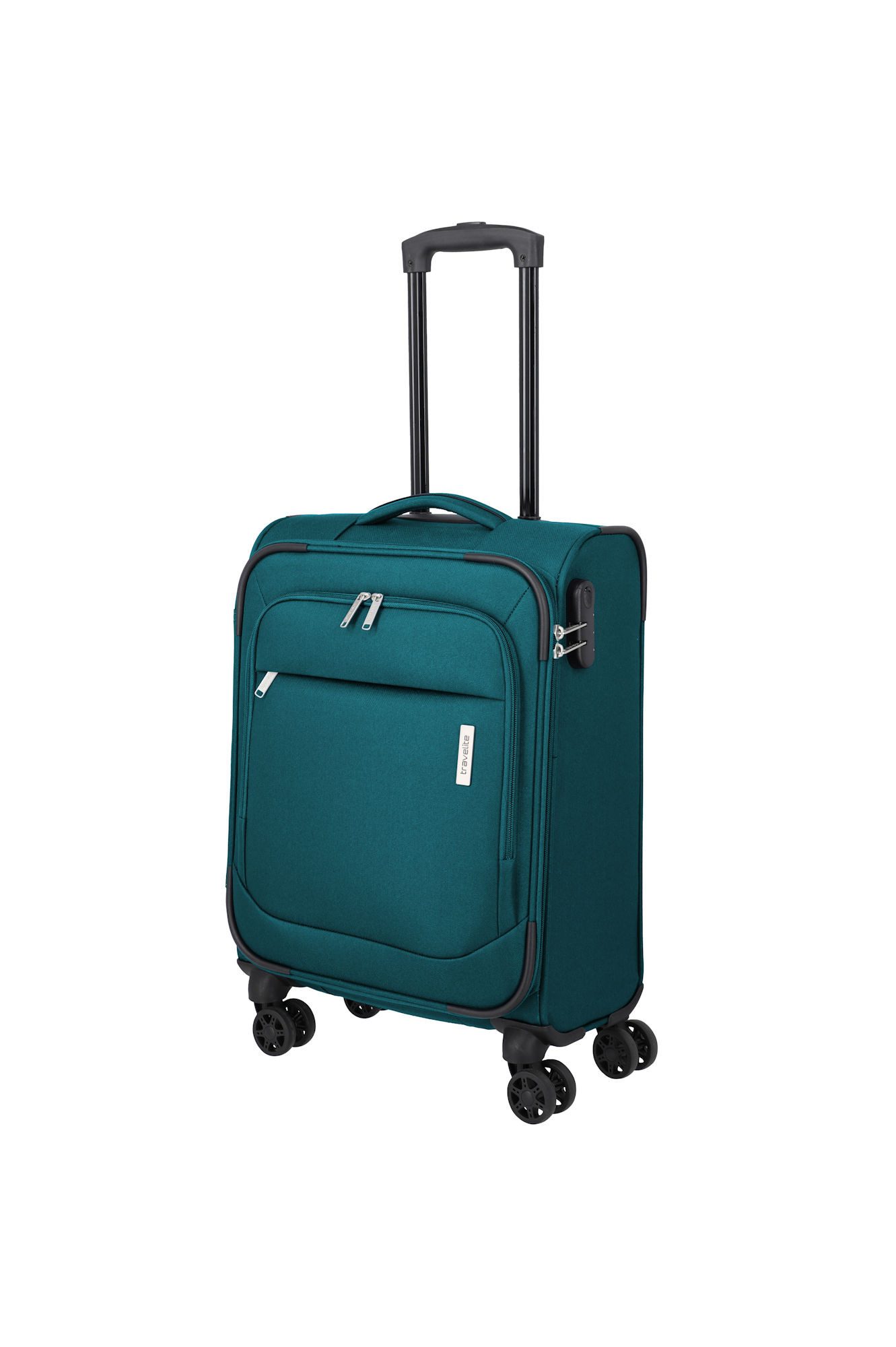 travelite Handgepäck-Trolley Priego Trolley Koffer Handgepäck 34 Liter 2,4kg 39x55x20cm, 4 Rollen