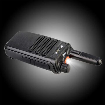 Retevis Walkie Talkie RB635, LED-Taschenlampe PMR446,VOX,USB,für Restaurants,Hotels(4 Stück), Funkgeräte Professional, Lizenzfreie 16 Kanäle, Wiederaufladbares