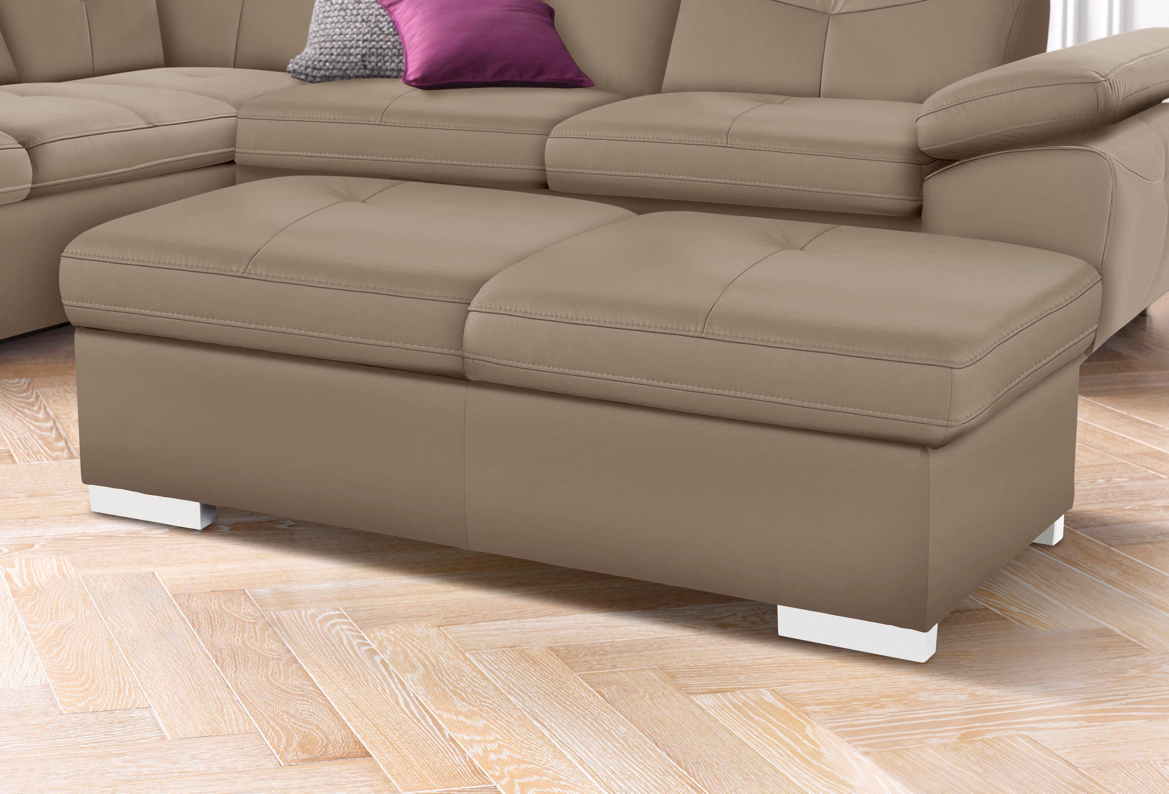 exxpo - sofa fashion Hocker Spring Bankhocker, guter Sitzkomfort und tolle Verarbeitungsdetails