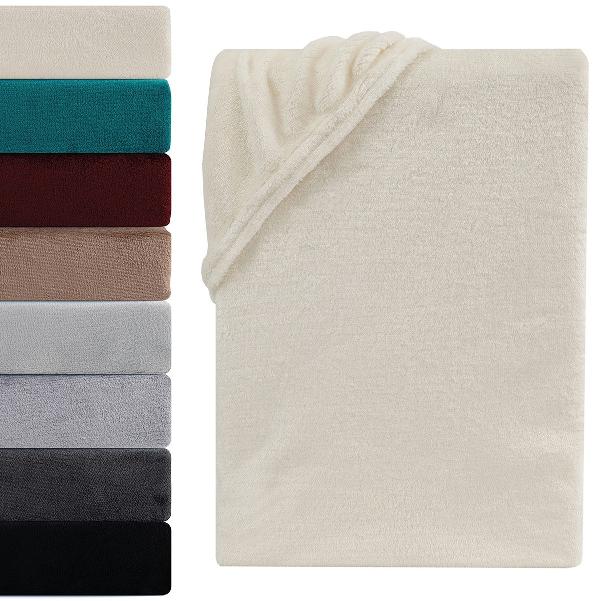 Visaggio Spannbettlaken Cashmere Touch Winter Spannbetttuch Super Soft Bett günstig online kaufen