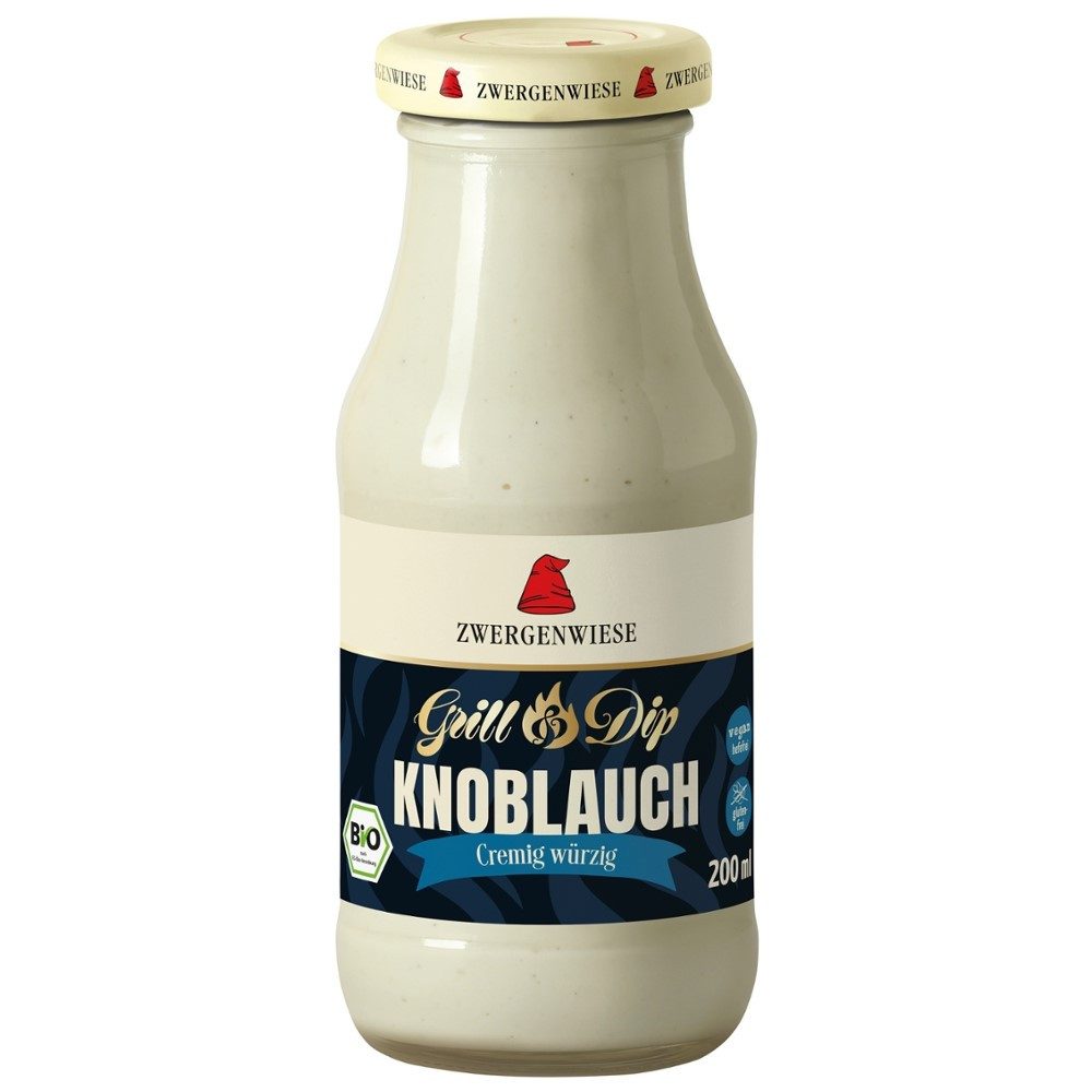 Zwergenwiese Grillsauce Grill & Dip - Knoblauch 200ml