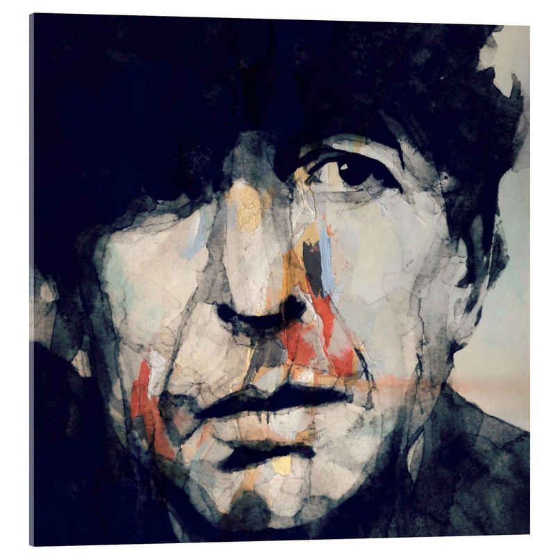Posterlounge Acrylglasbild Paul Lovering, Leonard Cohen, Wohnzimmer Malerei