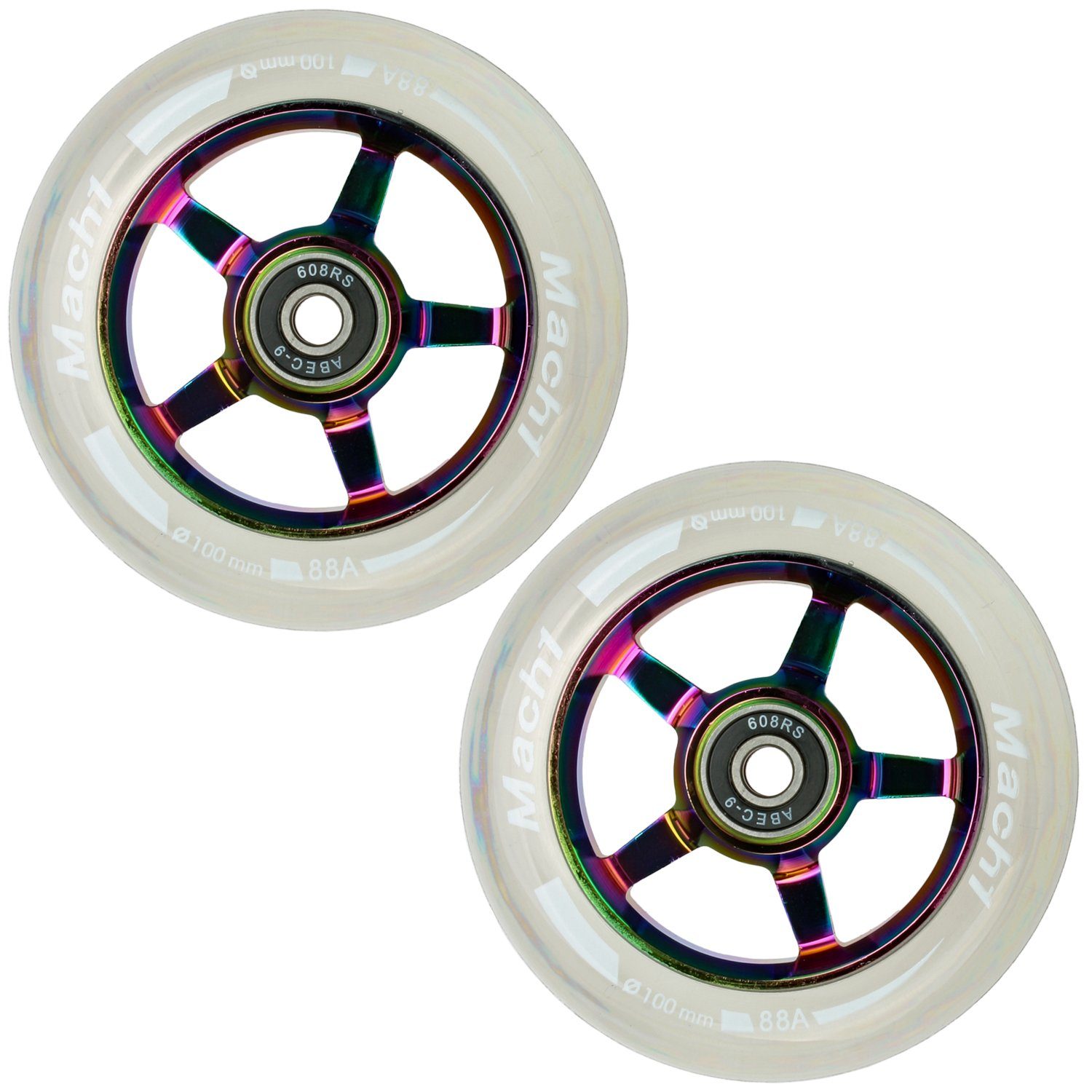 Mach1 Stuntscooter 2 Stück Mach1 Stuntscooter Alu aluminium Rollen-Set