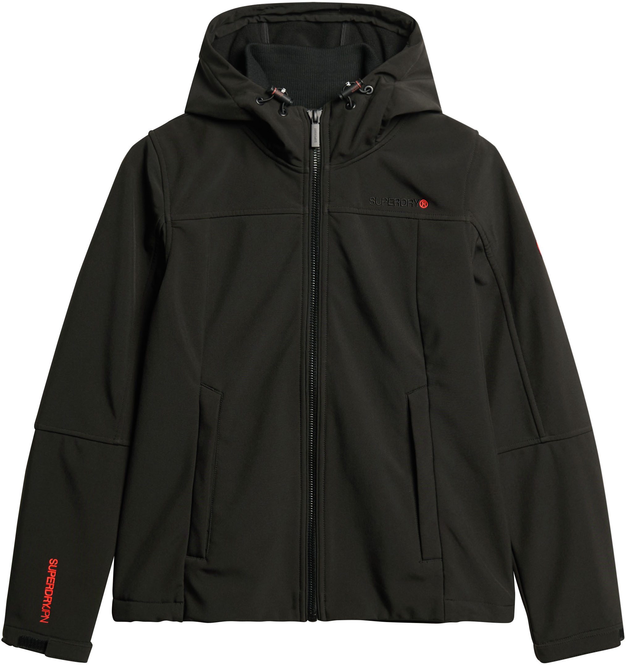 Superdry Outdoorjacke HOODED CLASSIC TREKKER JKT Slim Fit, mit Reißverschluss, aus Polyester und Elasthan