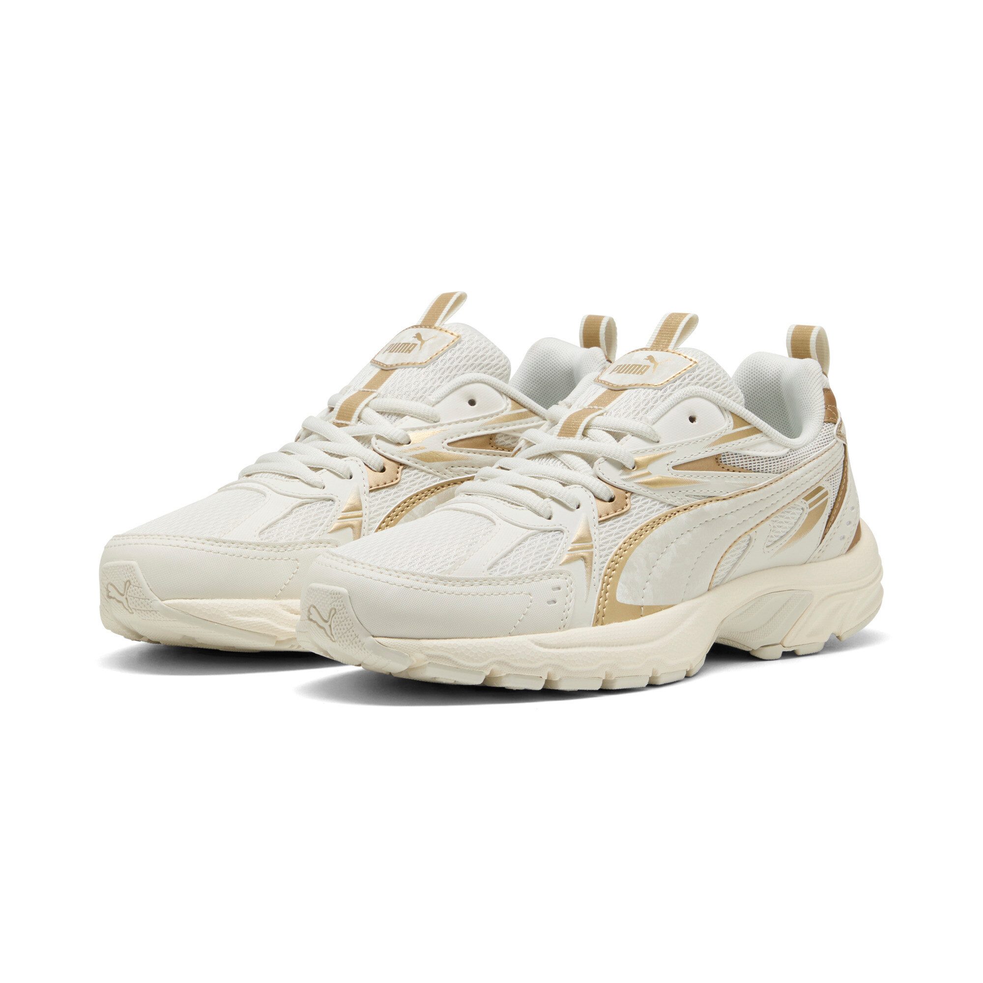 PUMA Milenio tech Wmns DayINight VAPOR GRAY-PUMA GOLD-WARM WHITE Sneaker günstig online kaufen
