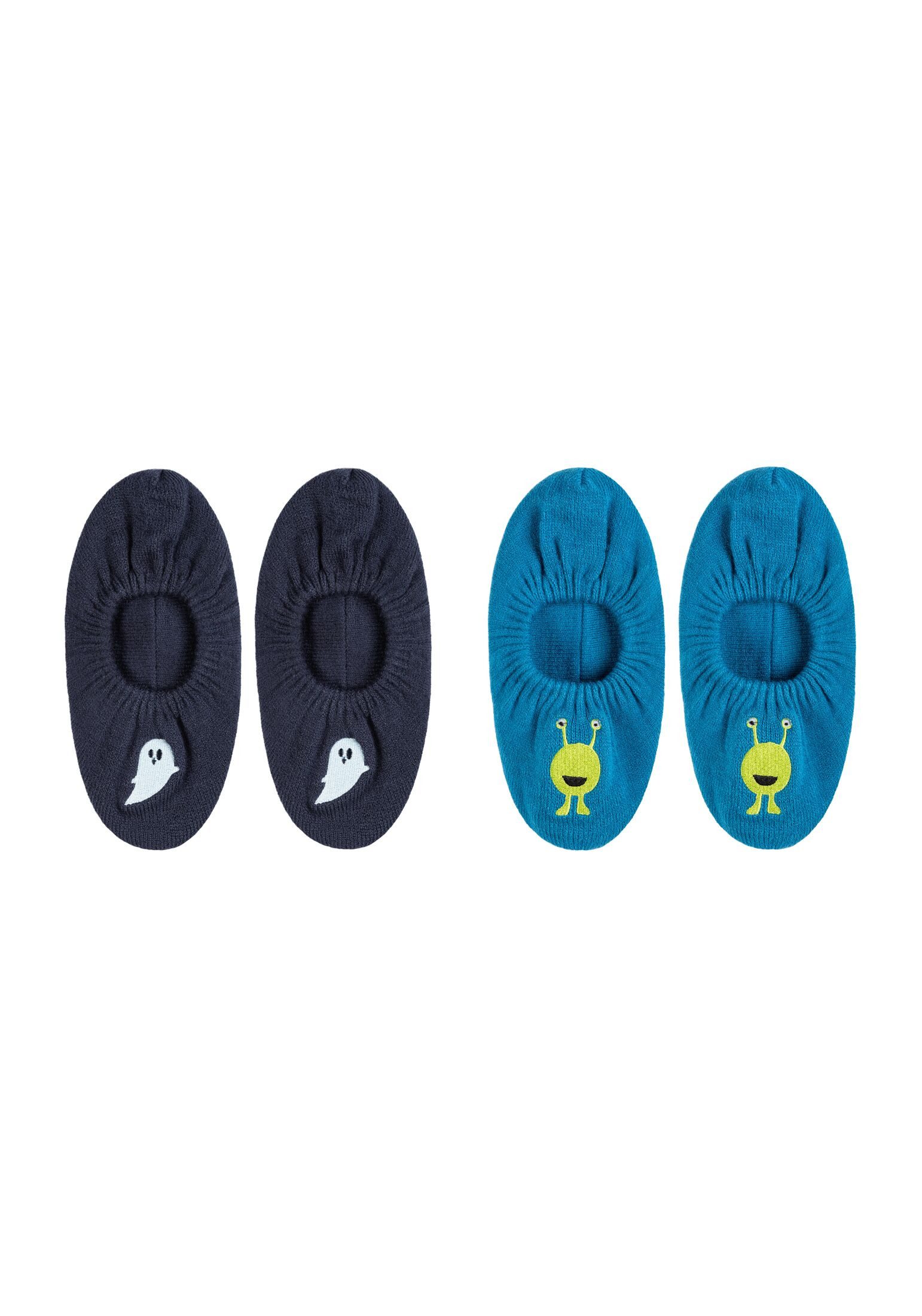 Haussocken Slipper 2er Pack