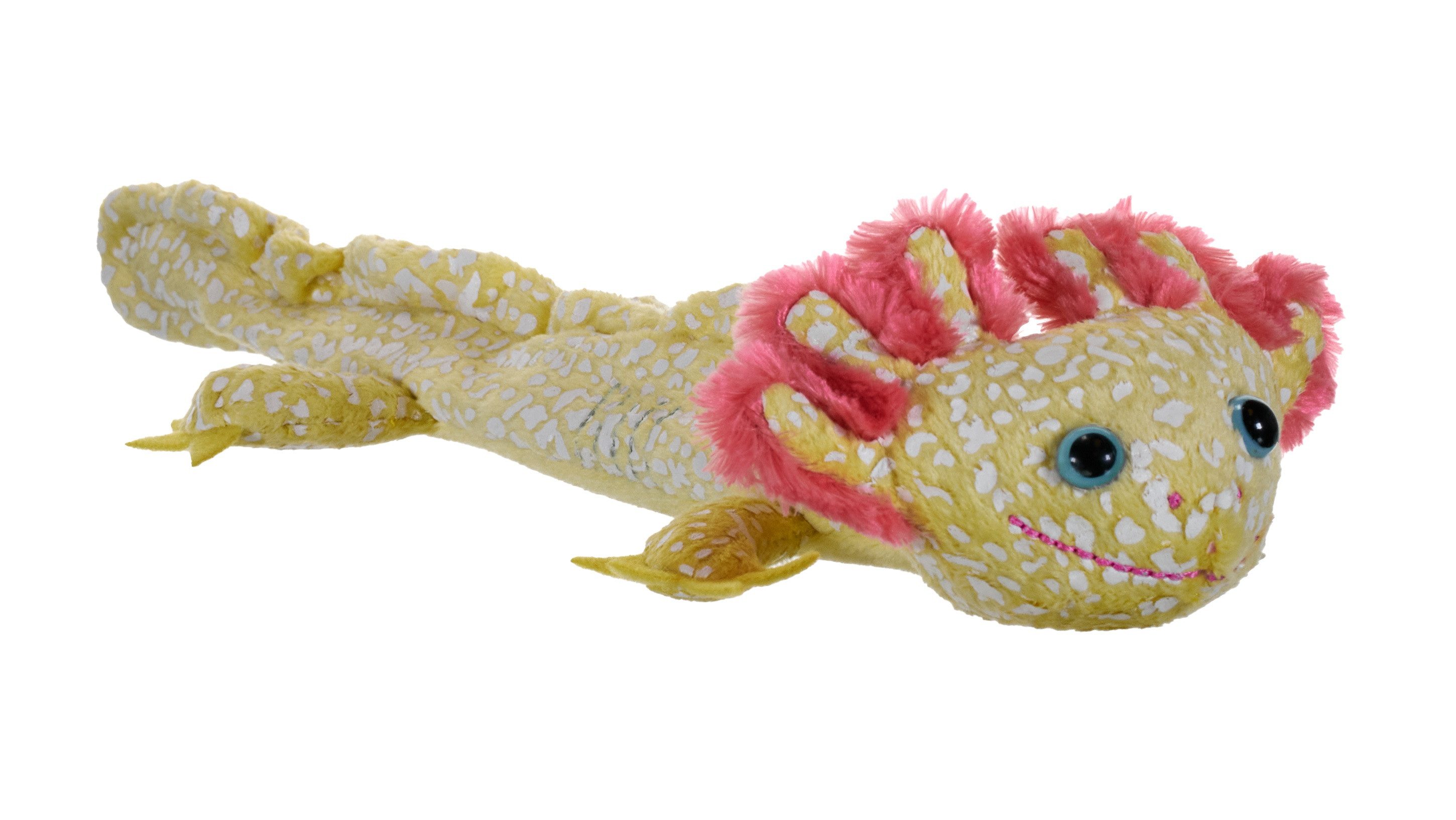 WILD REPUBLIC    Kuscheltier Wild Republic Kuscheltier Huggers Glow Axolotl