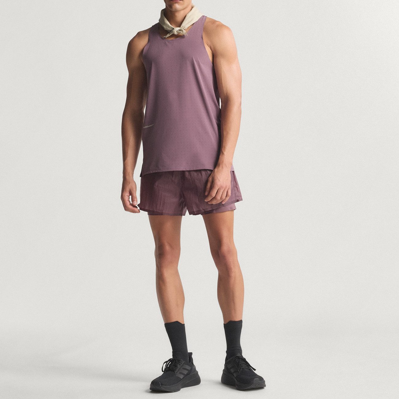 adidas Performance Laufshirt adidas H.Koumori ADI365 Herren Singlet Shadow