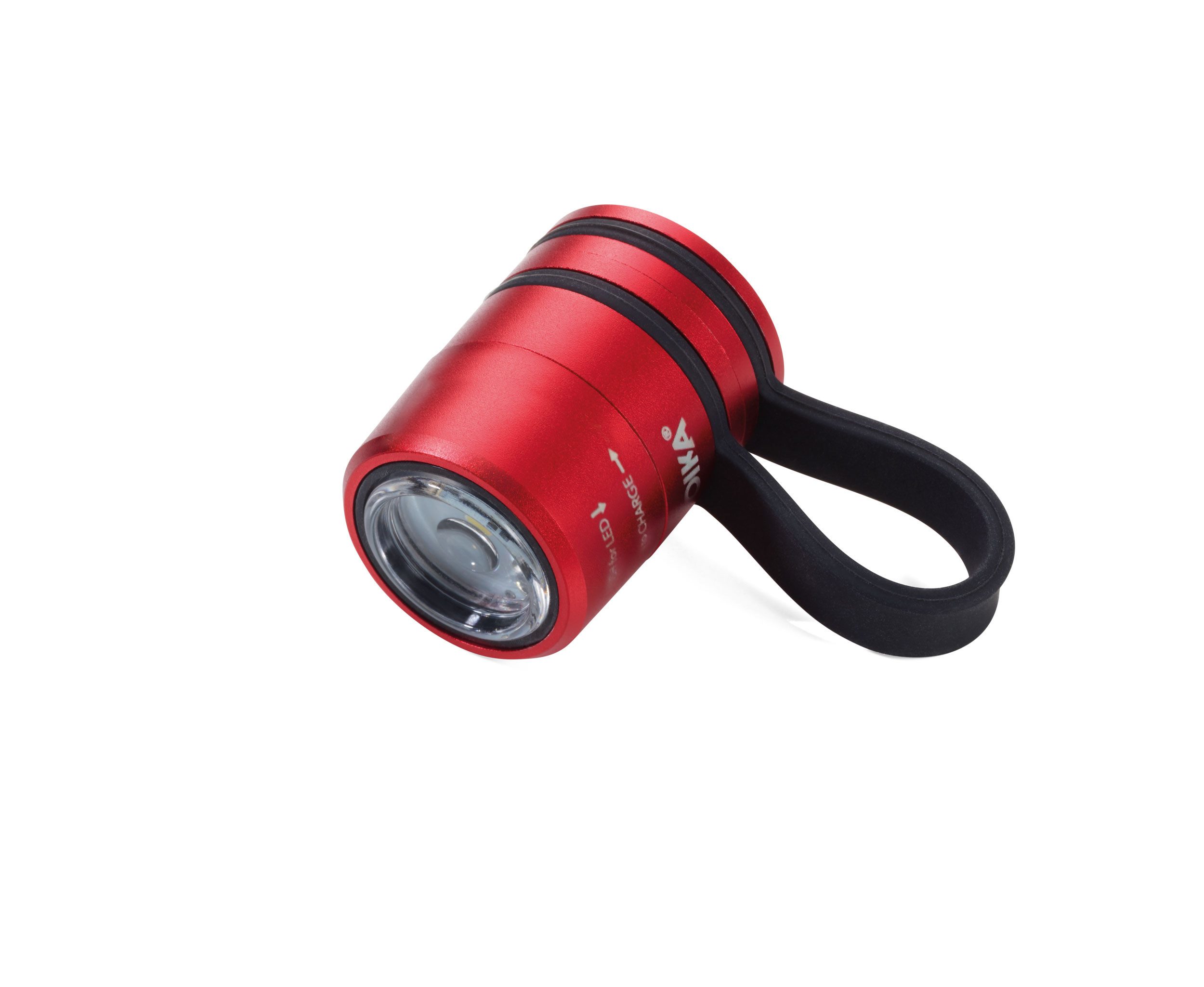 TROIKA Taschenlampe ECO RUN Sportlicht für Jogger, mit Magnet, USB-C wiederaufladbar, Mini Sicherheitslicht Outdoor mit Blinklicht für mehr Sicherheit