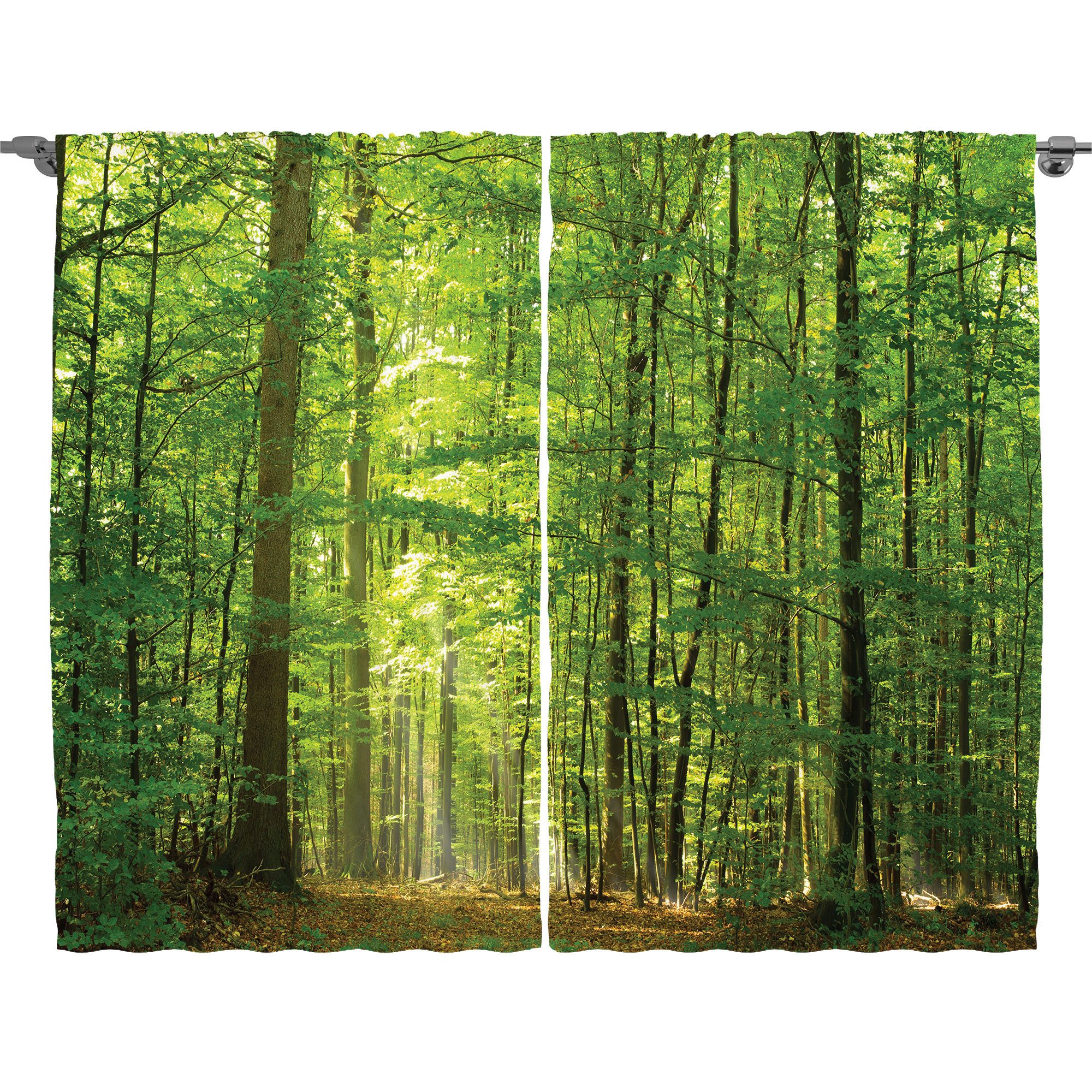 Abakuhaus Gardine Schlafzimmer Kräuselband Vorhang mit Schlaufen und Haken, günstig online kaufen