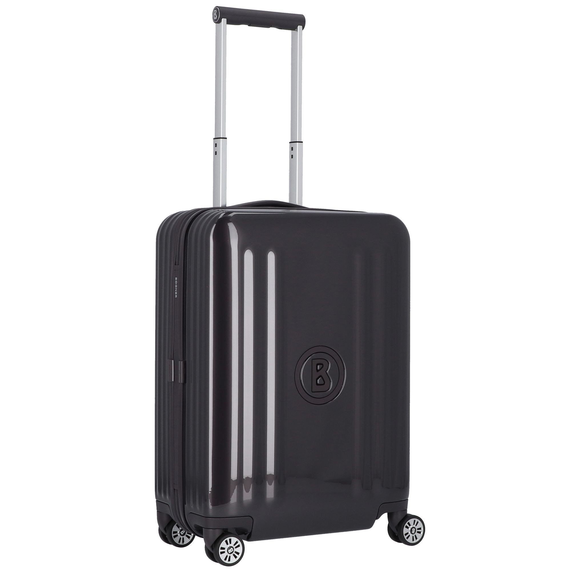 BOGNER Handgepäck-Trolley Piz, 4 Rollen, Polycarbonat