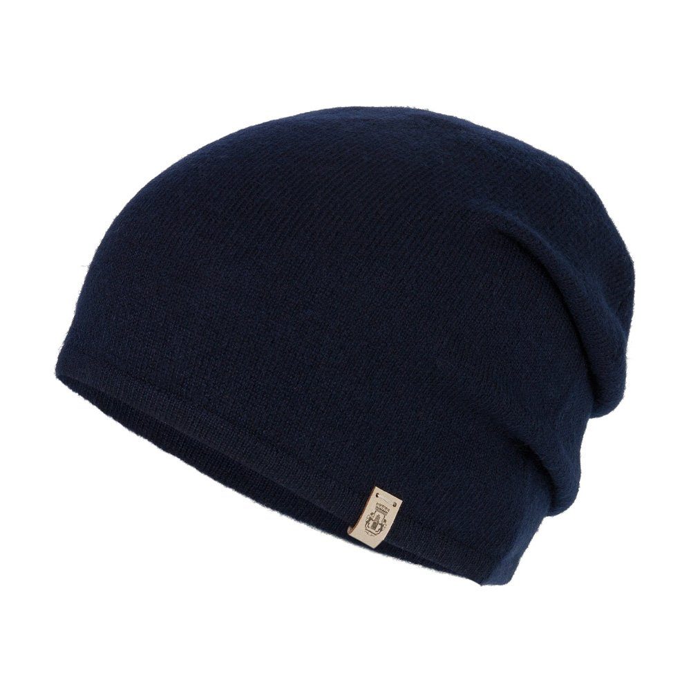 Markenemblem (nein) navy Roeckl Mütze Strickmütze Cashmere Beanie Roeckl mit Pure