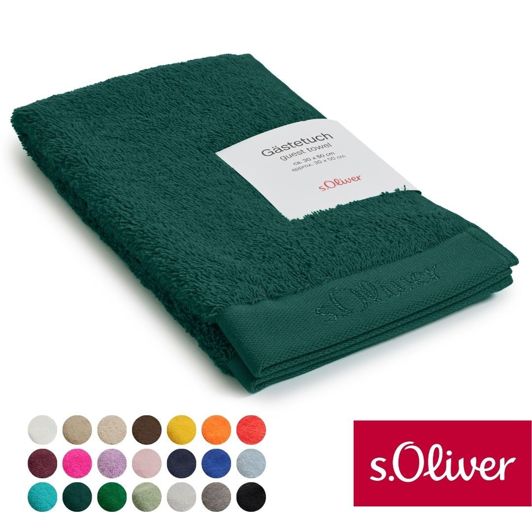s.Oliver Gästehandtuch s.Oliver, Premium Qualität, 600 gr/m², auch als Sets günstig online kaufen