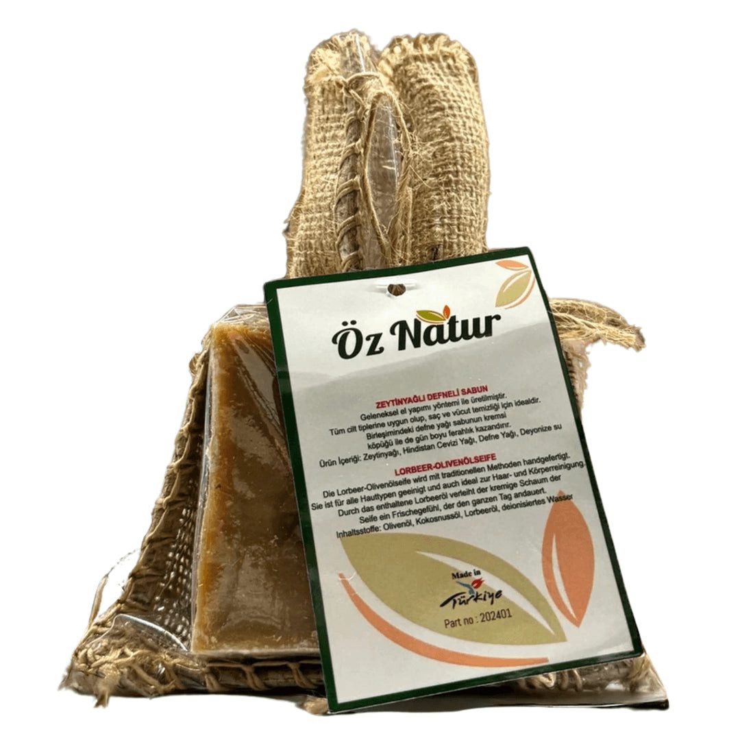 Öz Natur Handseife, Lorbeer-Olivenölseife 1 Stück