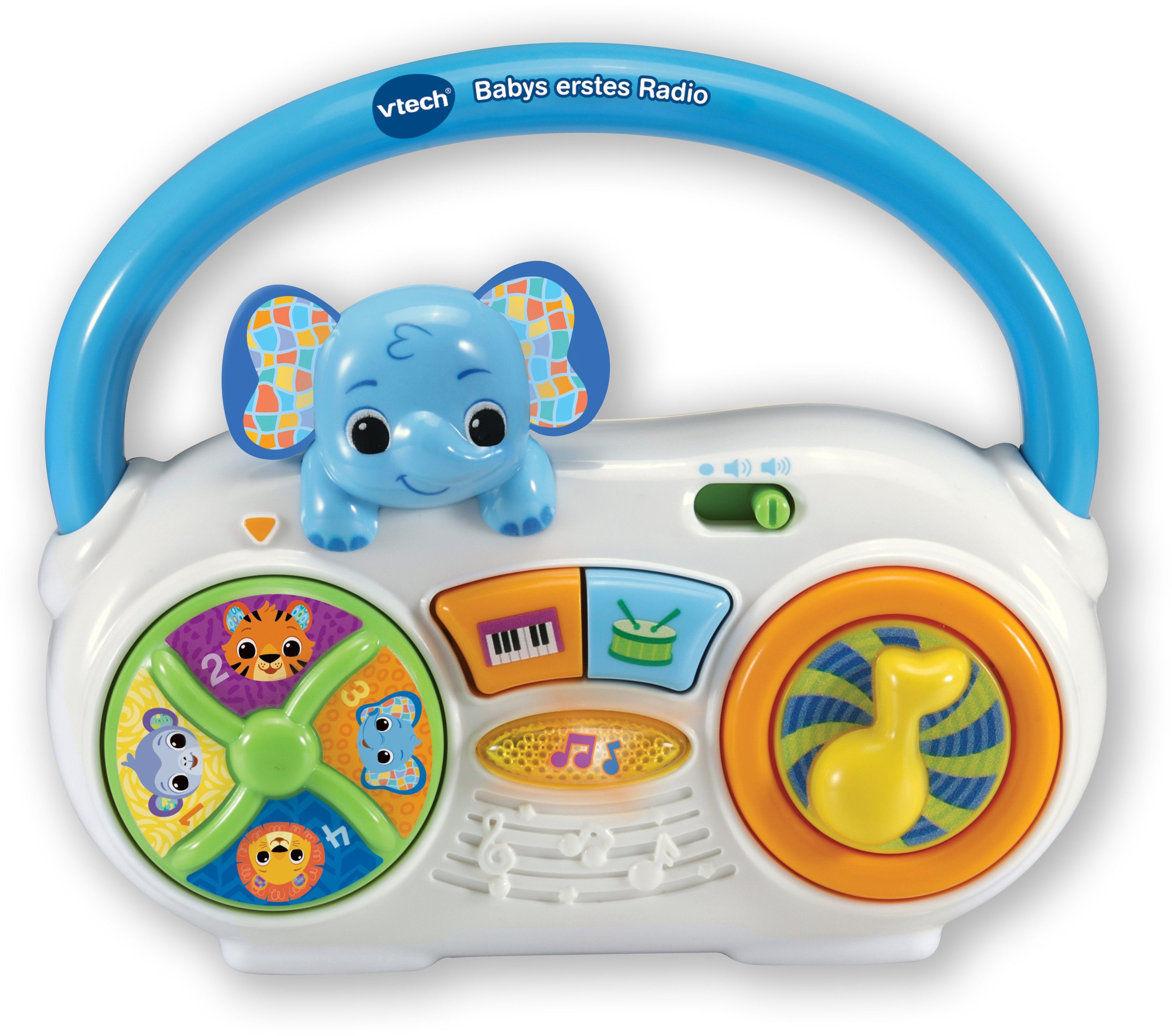 VTECH® Lernspielzeug VTechBaby, Babys erstes Radio mit Licht und Sound mehr