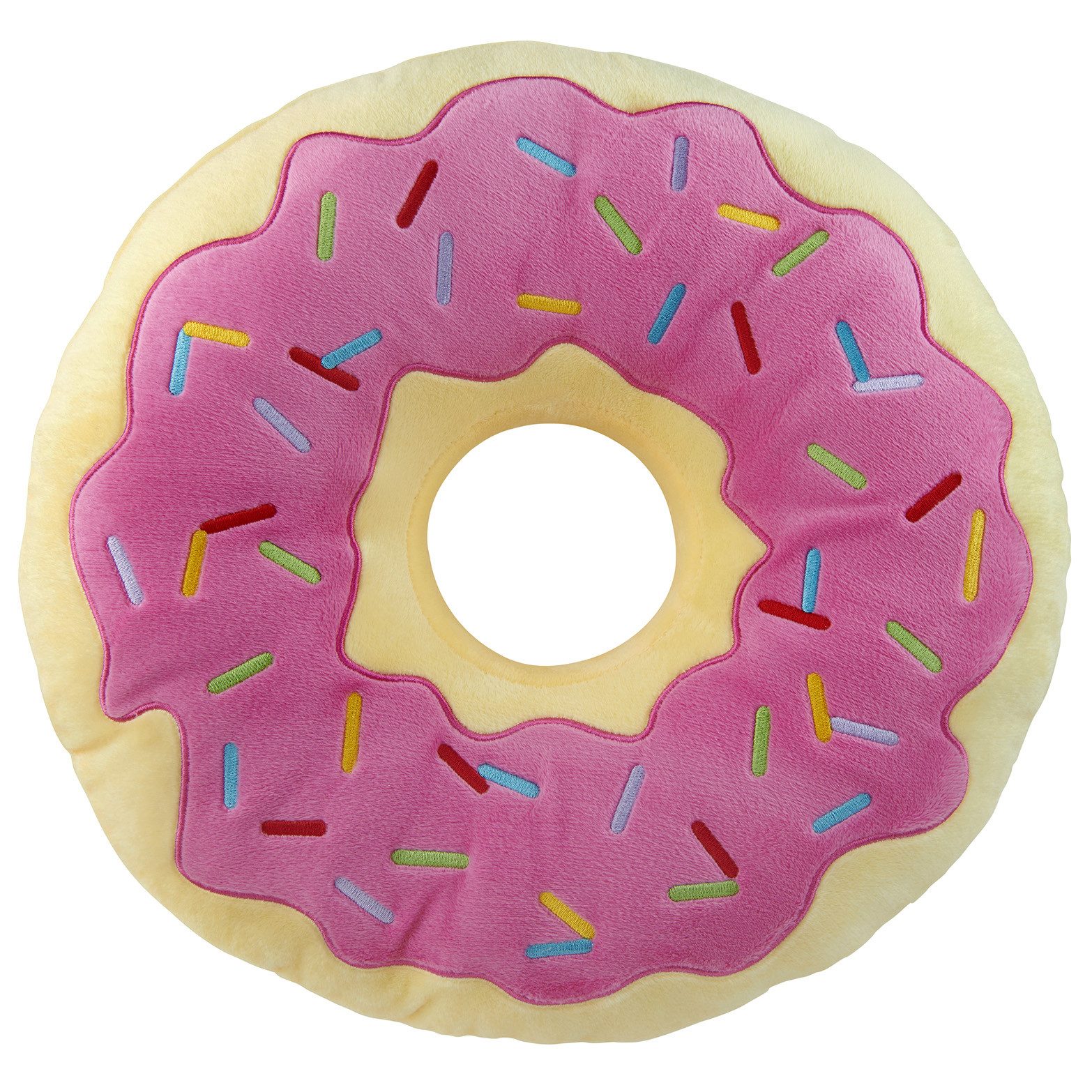 United Labels® Dekokissen Donut Kissen Plüsch Dekokissen Zierkissen rundes günstig online kaufen