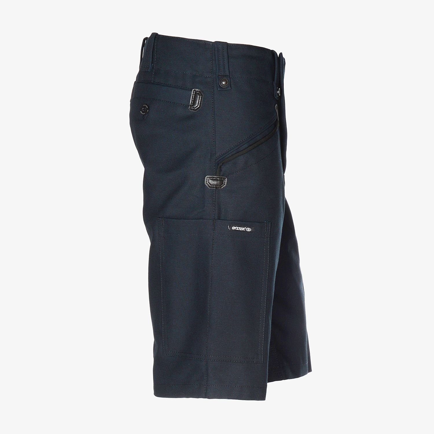Oyster Arbeitsshorts Oyster Zunfthose kurz schwarz Twill Dachdecker Zimmermann