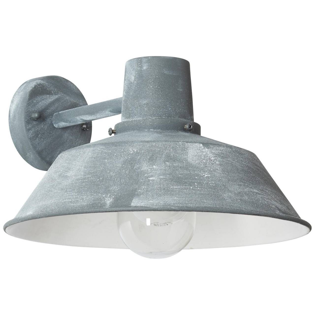 Beton Lampe Humphrey Humphrey, grau Außen-Wandleuchte E27, 1x A60, Außenwandleuchte LED 60W Brilliant hängend