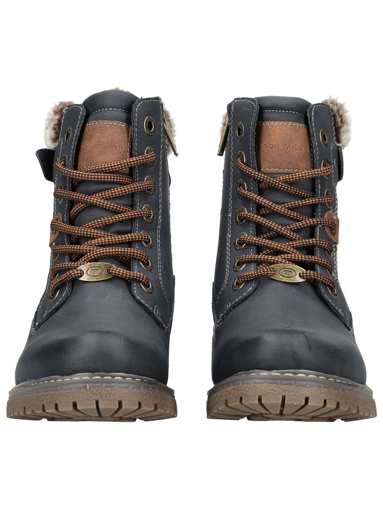 TOM TAILOR Stiefelette Lederimitat . Schnürstiefelette