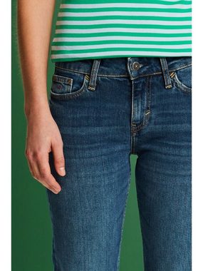Esprit Straight-Jeans Gerade Jeans mit mittelhohem Bund