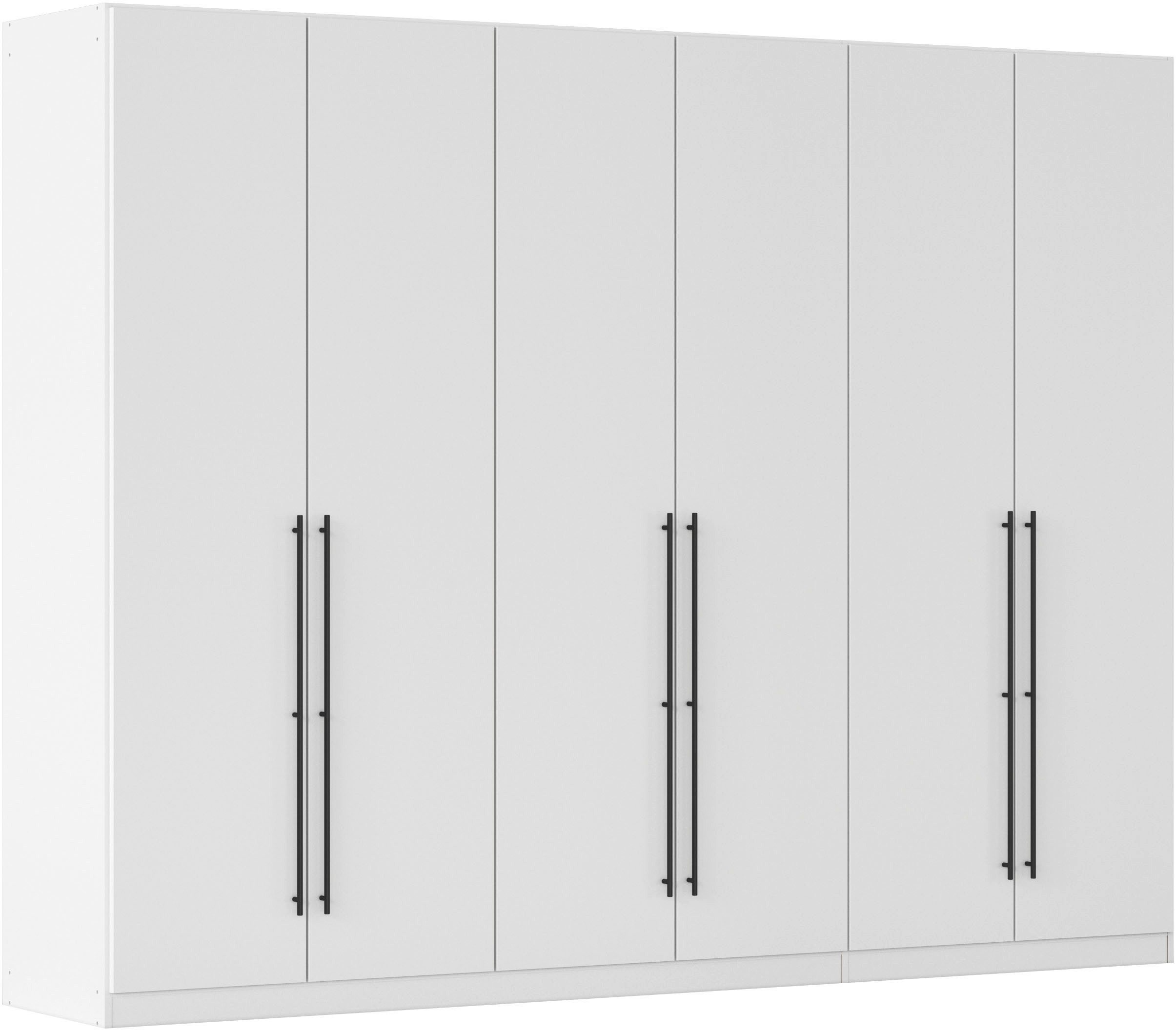 OTTO home Kleiderschrank Mehrzweckschrank Aktenschrank Möbel Mietswohnung Schlafzimmer AVOLA (3 verschiedene Ausstattungen BASIC/CLASSIC/PREMIUM (inkl. SOFT-CLOSE) mit hochwertigen Stangengriffen in Schwarz aus Metall MADE IN GERMANY